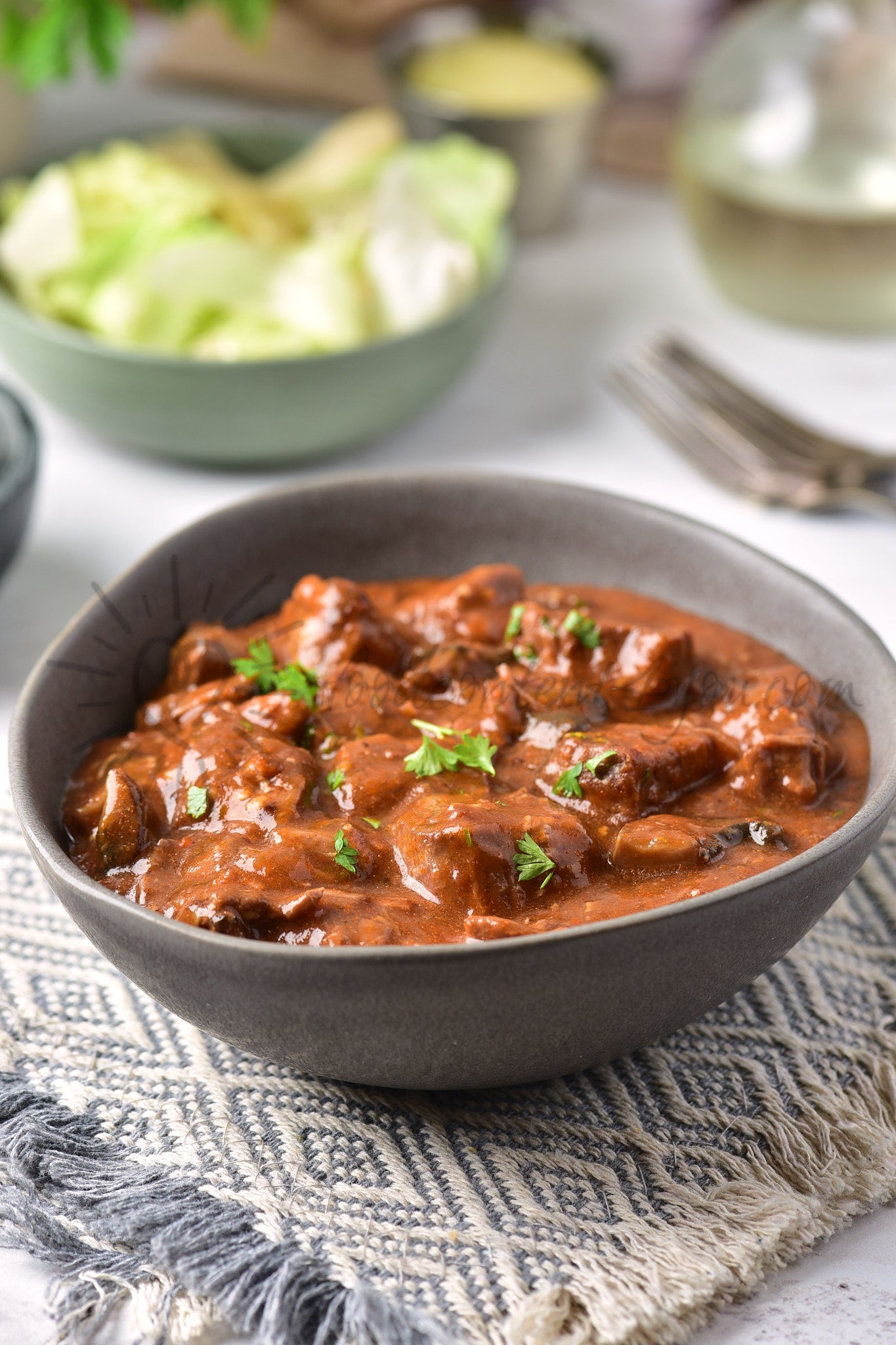 Beef Bourguignon - Set 4 of 5