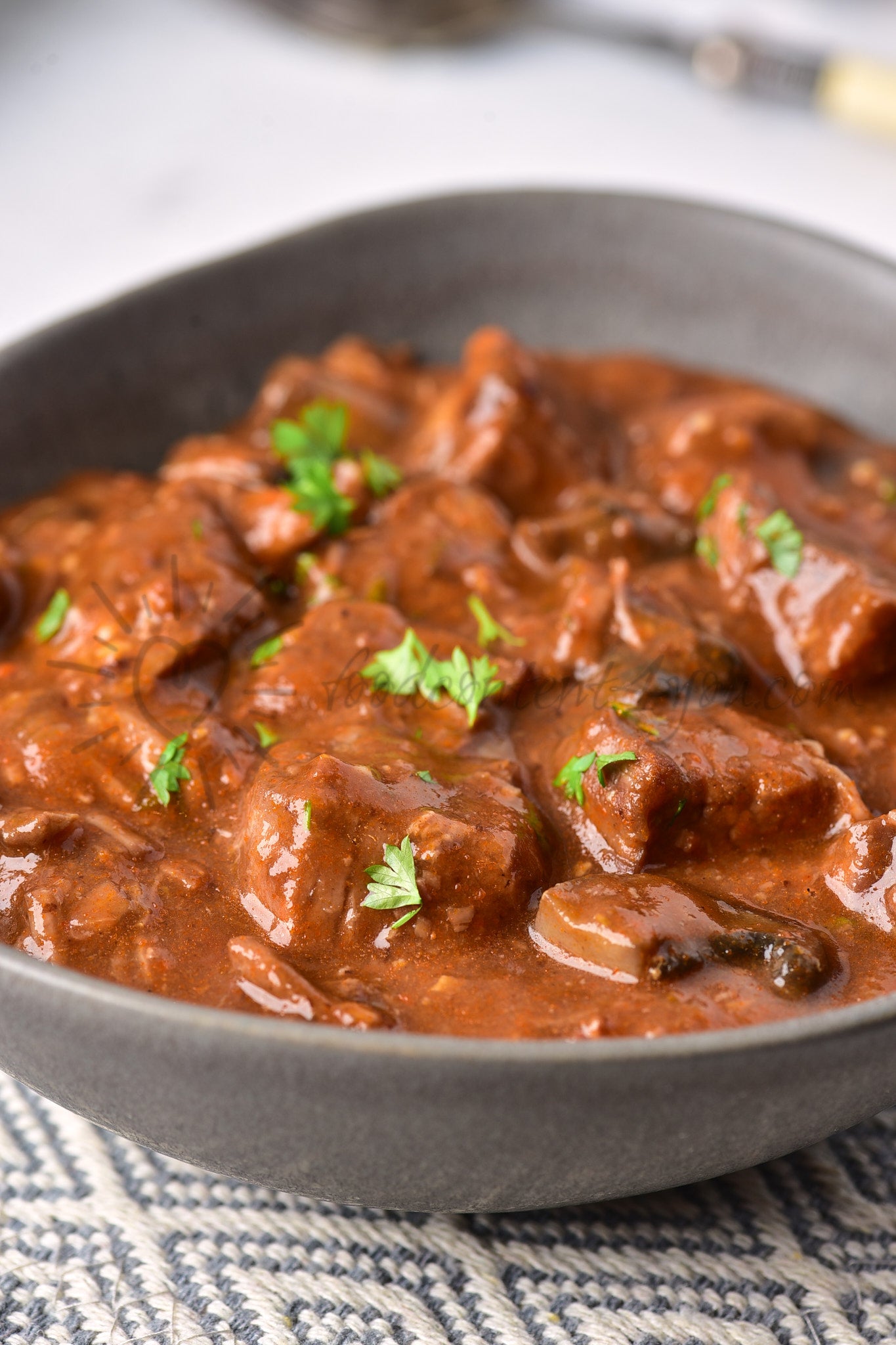 Beef Bourguignon - Set 4 of 5