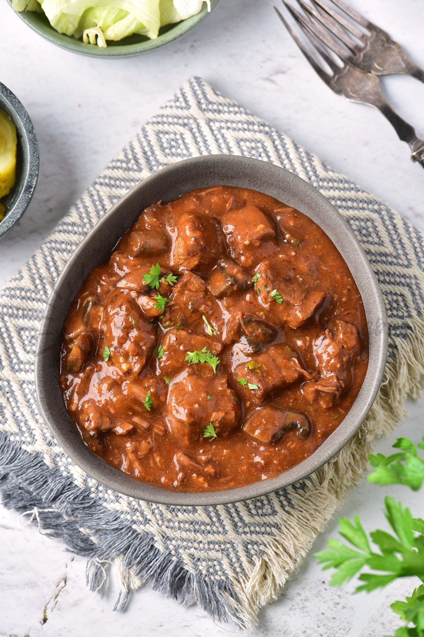 Beef Bourguignon - Set 4 of 5