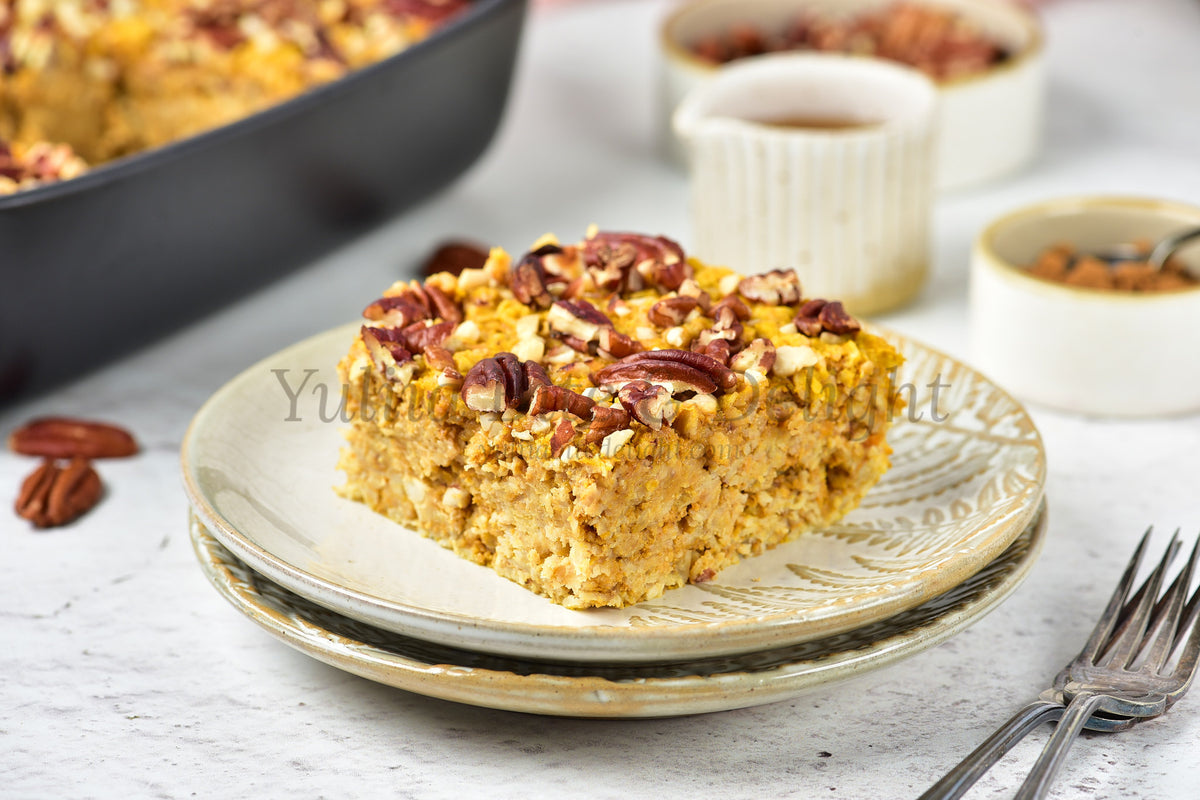 Pumpkin Baked Oatmeal - Set 1 of 5