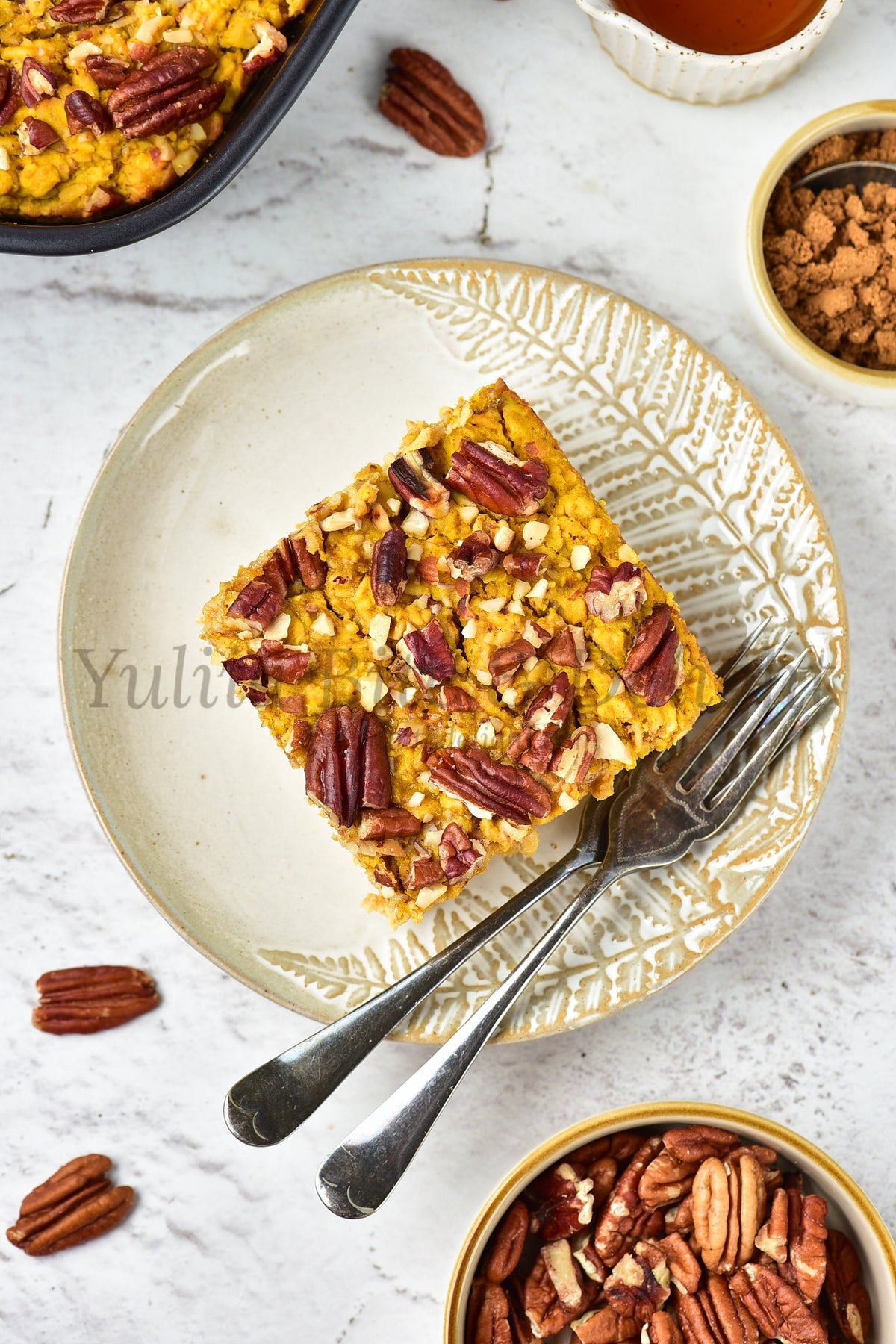 Pumpkin Baked Oatmeal - Set 1 of 5