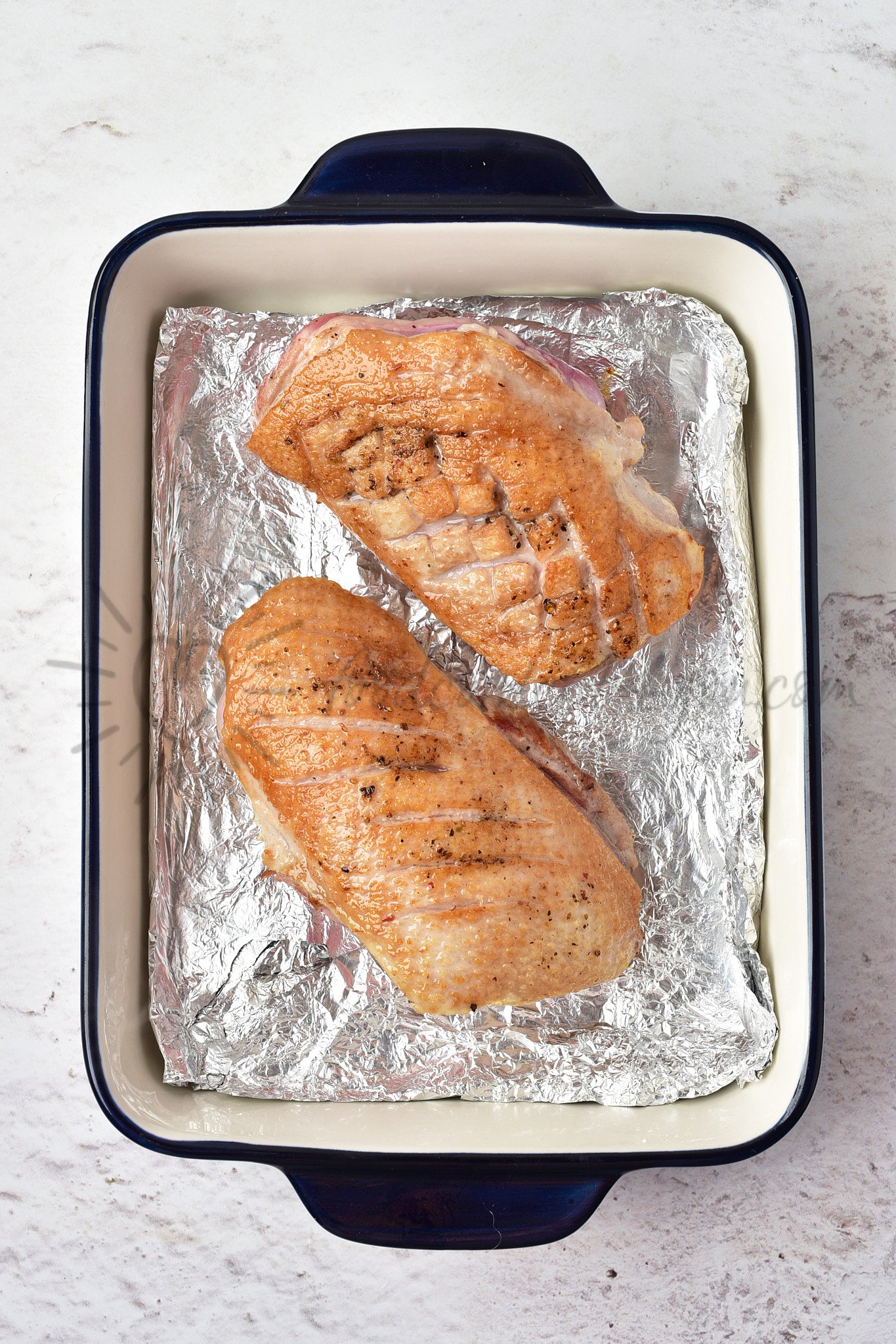 Duck Caesar Salad