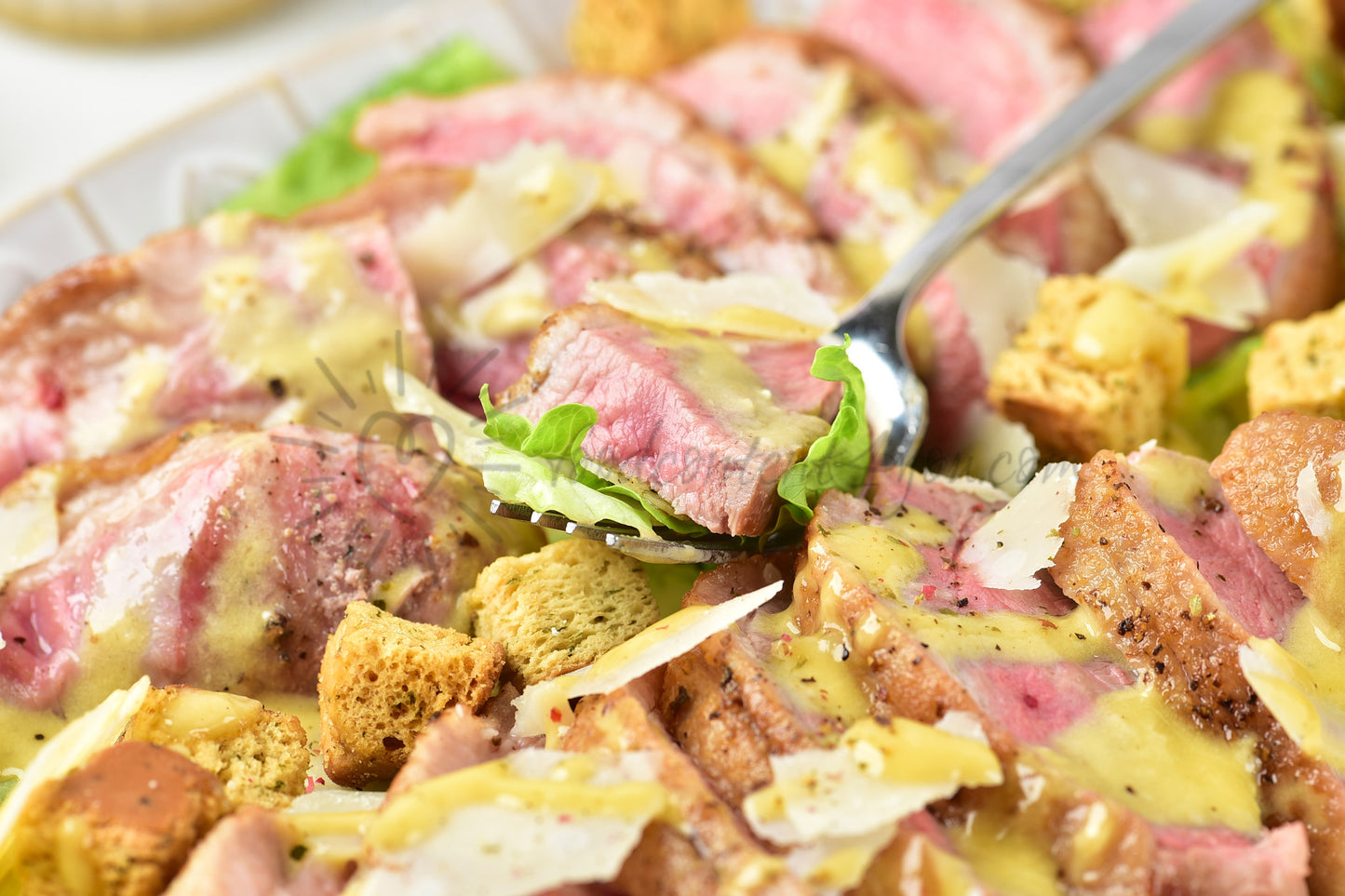Duck Caesar Salad