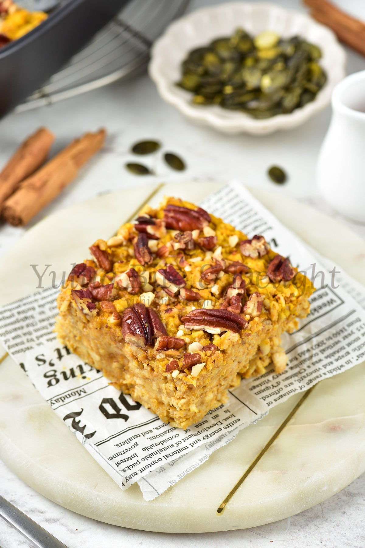 Pumpkin Baked Oatmeal - Set 3 of 5