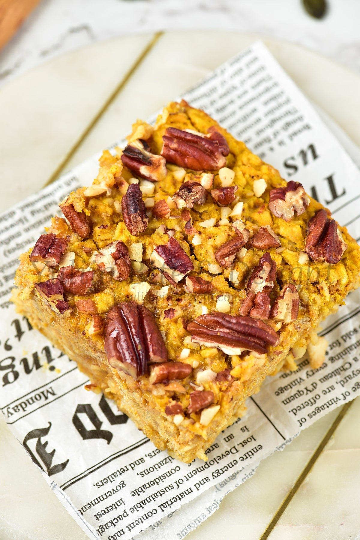 Pumpkin Baked Oatmeal - Set 3 of 5