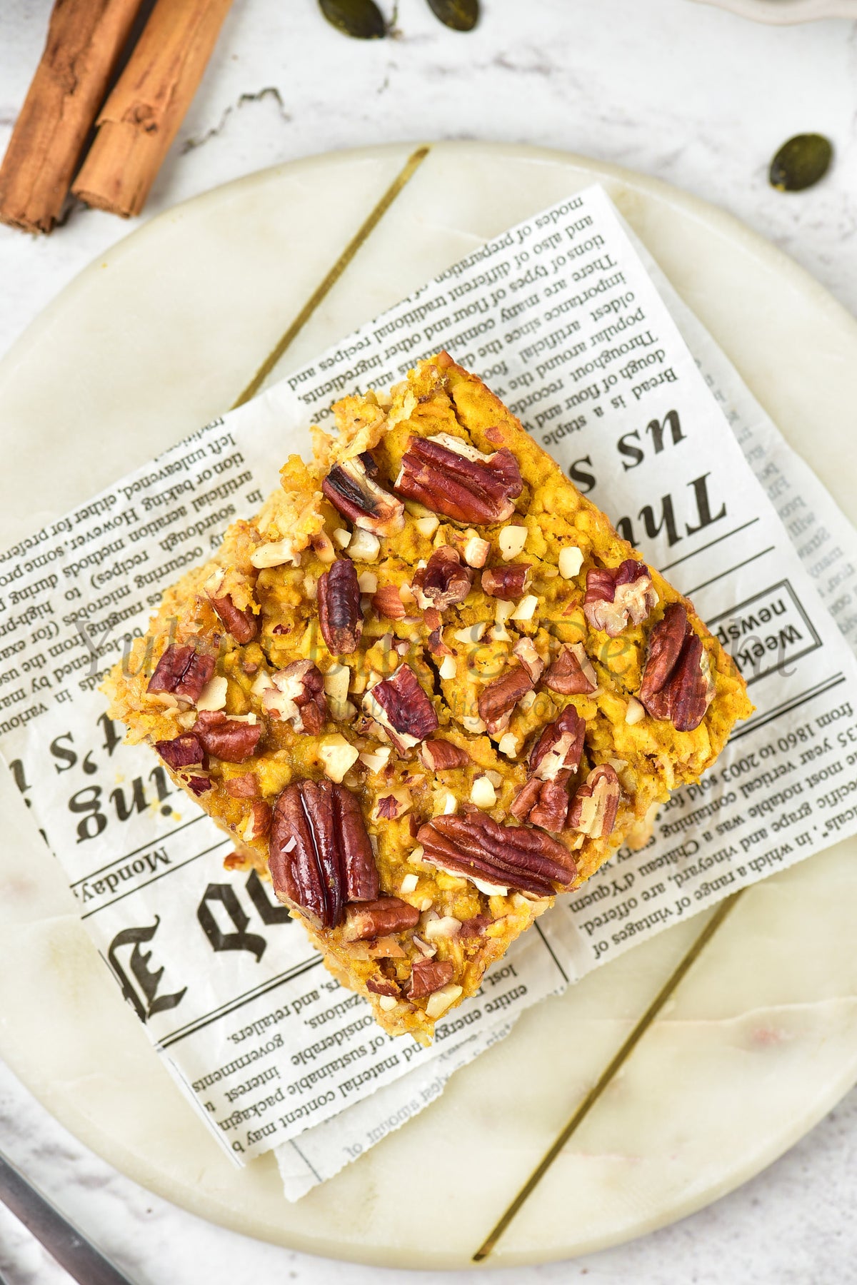 Pumpkin Baked Oatmeal - Set 3 of 5