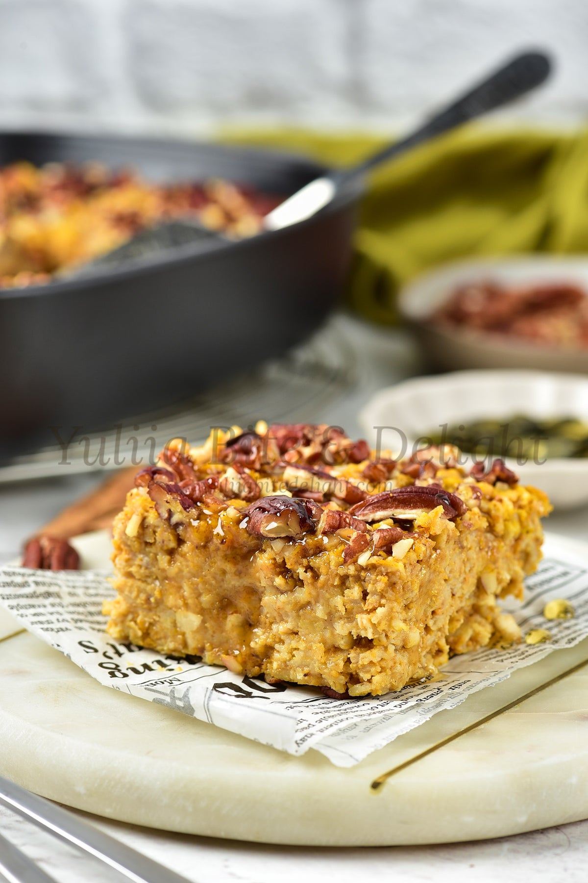 Pumpkin Baked Oatmeal - Set 3 of 5