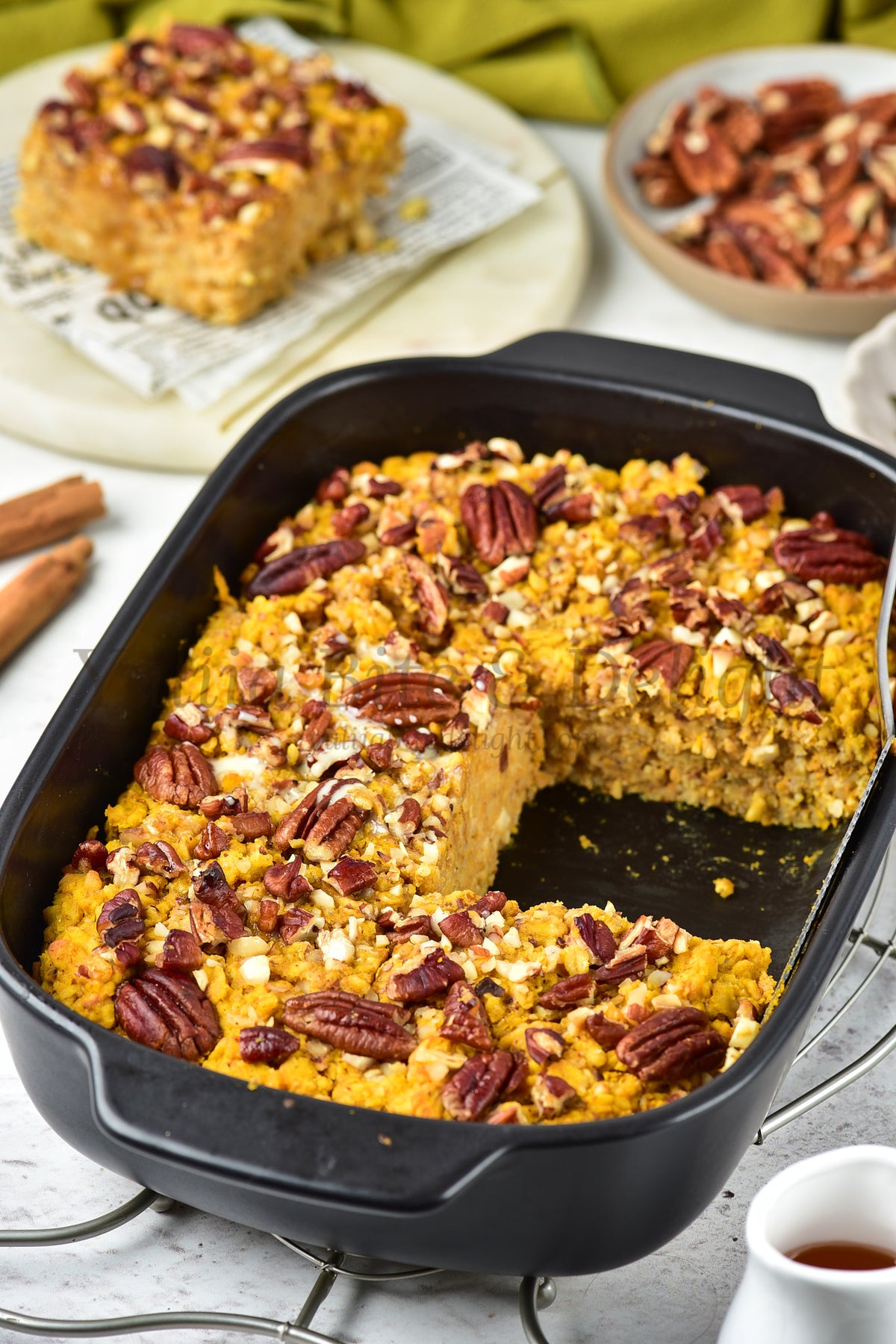 Pumpkin Baked Oatmeal - Set 3 of 5
