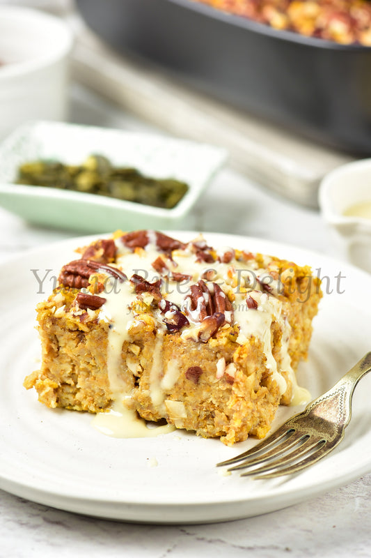 Pumpkin Baked Oatmeal - Set 4 of 5