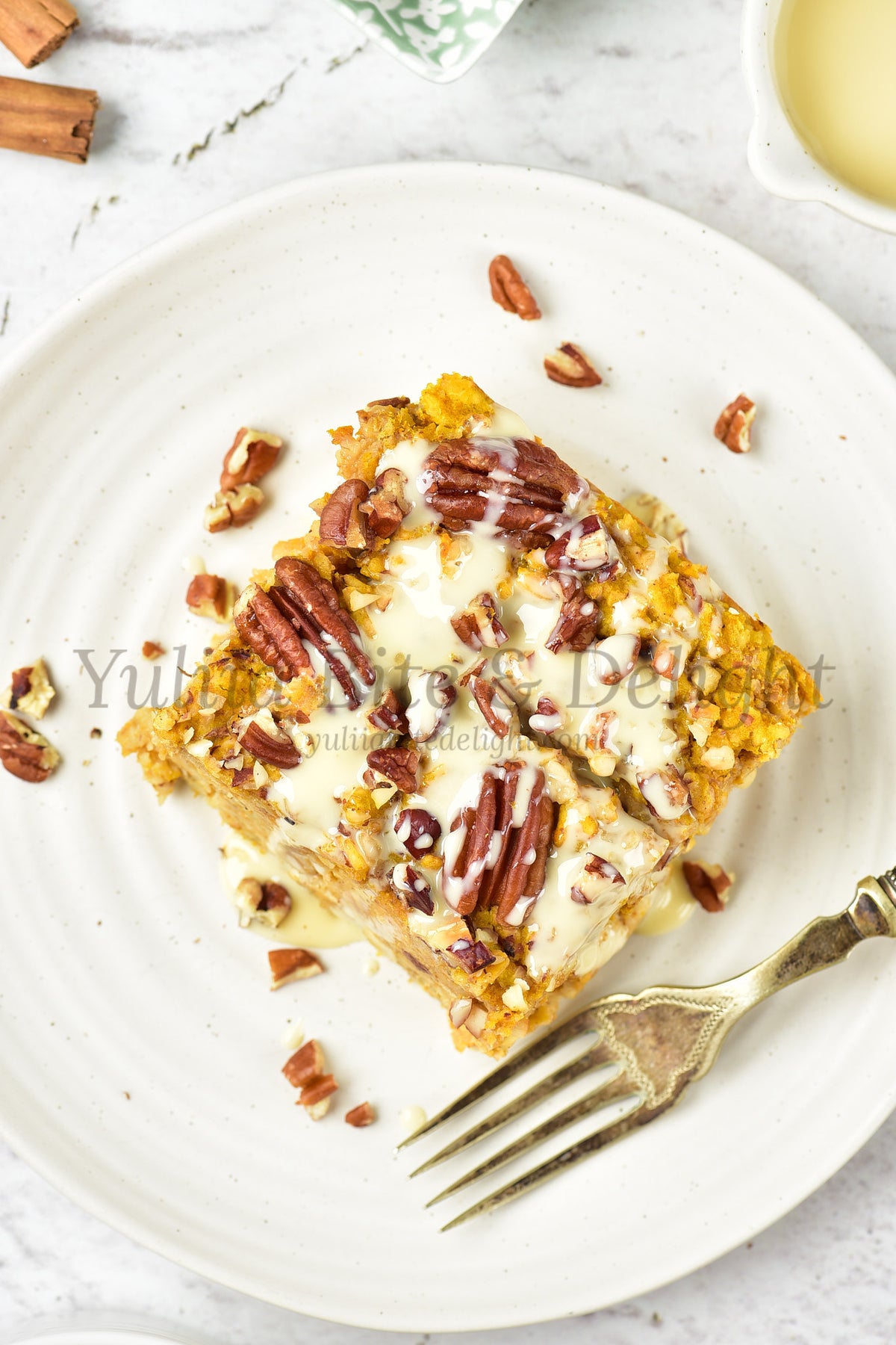 Pumpkin Baked Oatmeal - Set 4 of 5