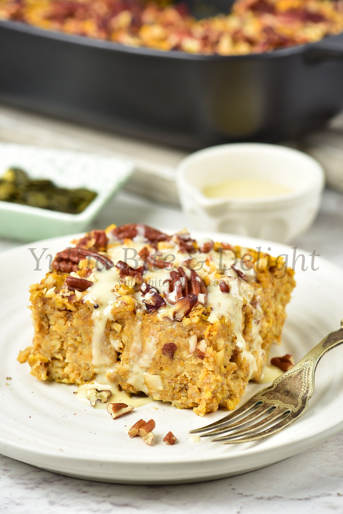 Pumpkin Baked Oatmeal - Set 4 of 5