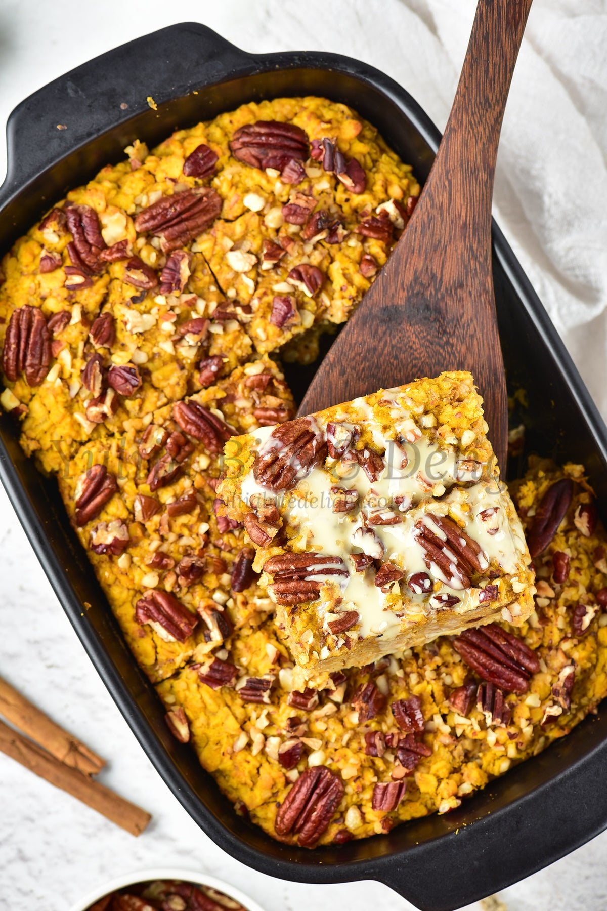 Pumpkin Baked Oatmeal - Set 4 of 5