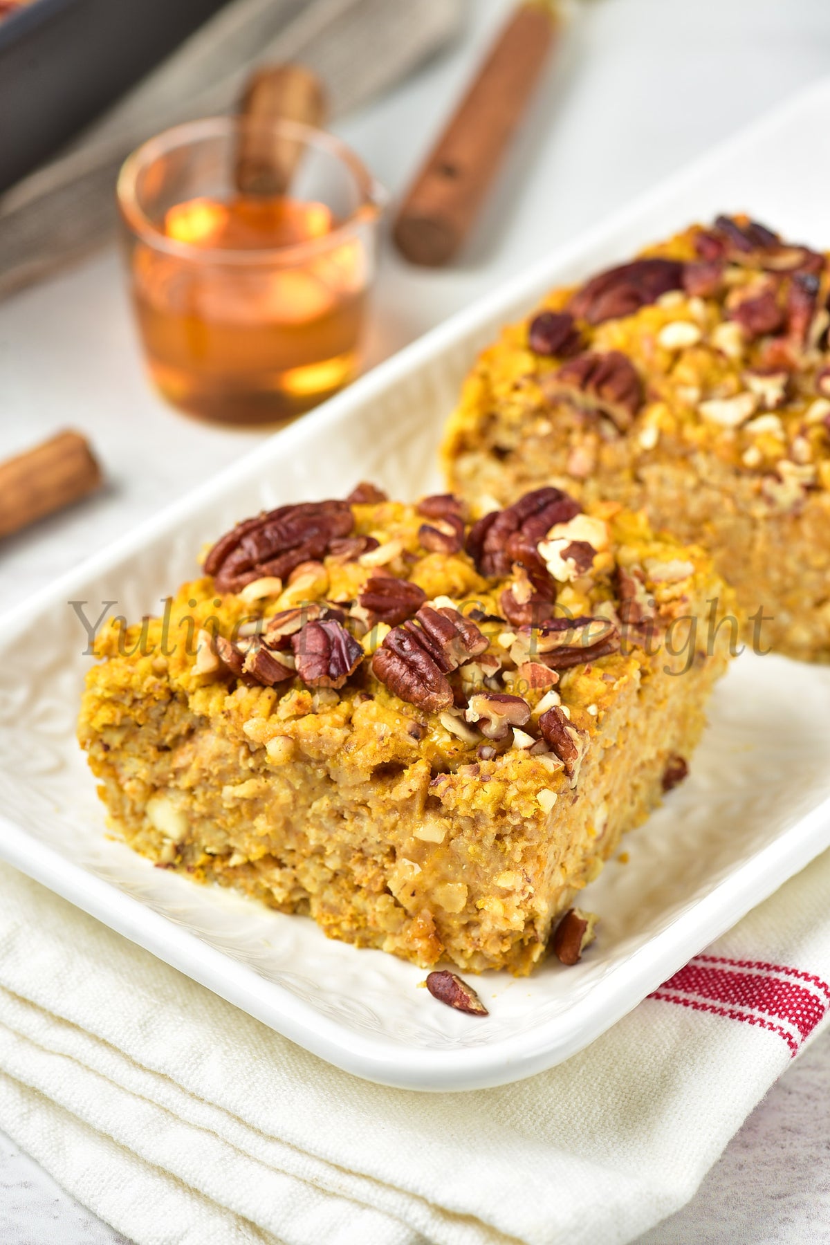 Pumpkin Baked Oatmeal - Set 5 of 5