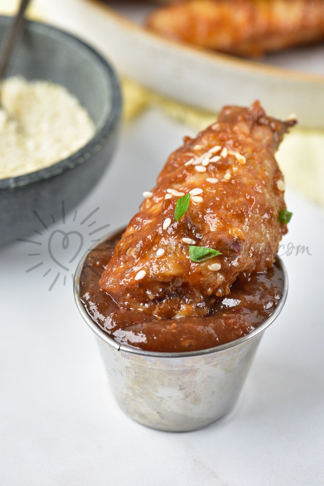 Air Fryer Asian Wings - Set 4 of 5