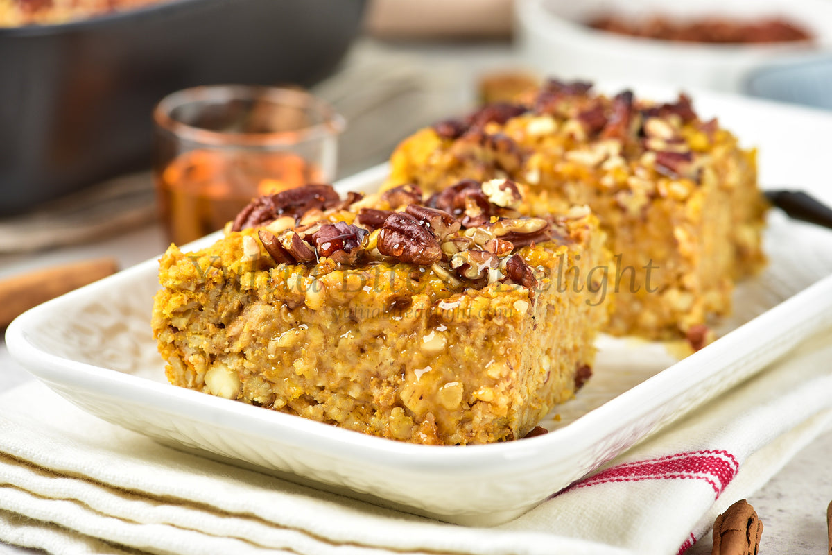 Pumpkin Baked Oatmeal - Set 5 of 5