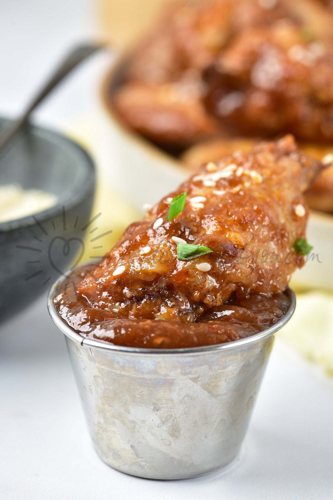 Air Fryer Asian Wings - Set 4 of 5