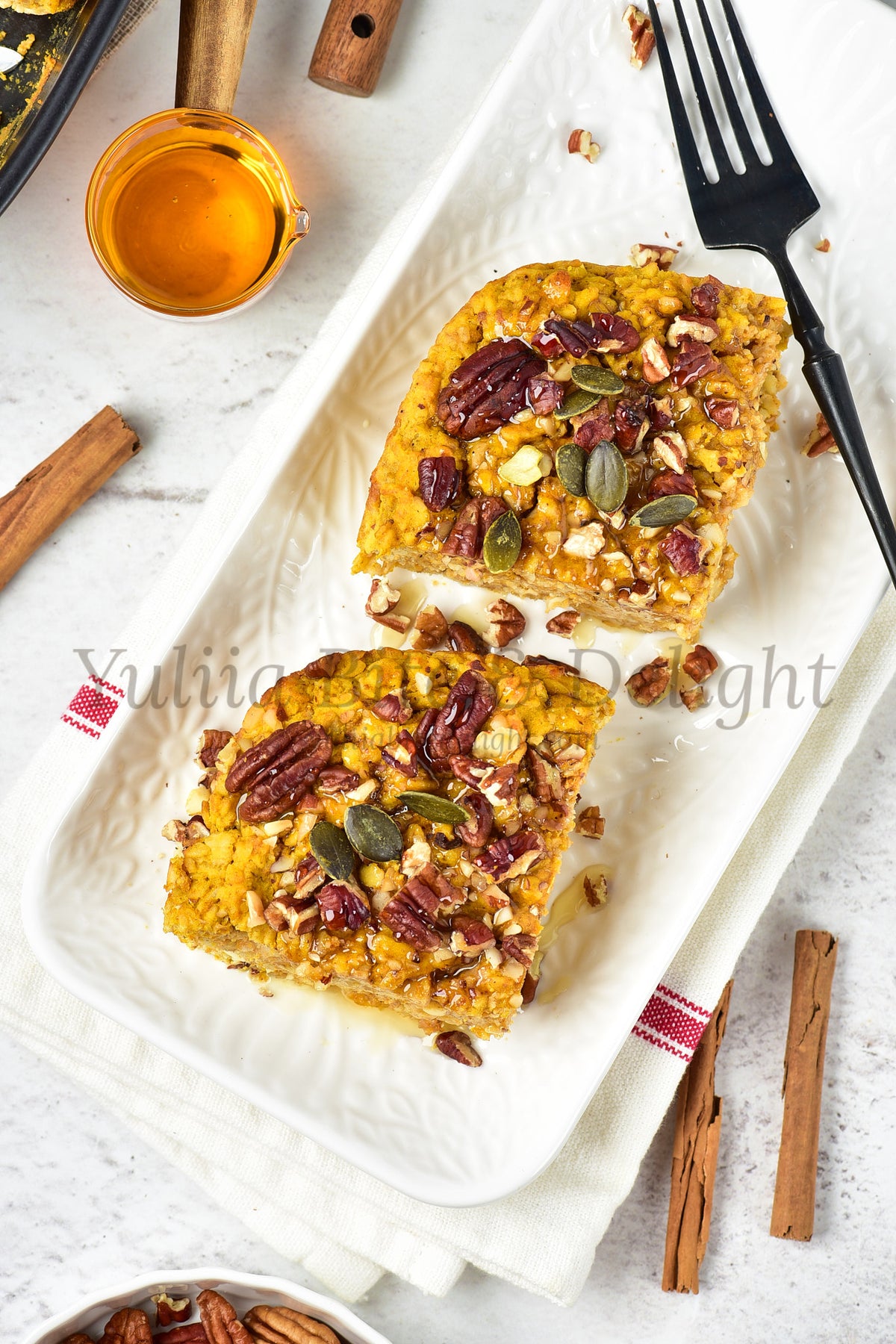 Pumpkin Baked Oatmeal - Set 5 of 5