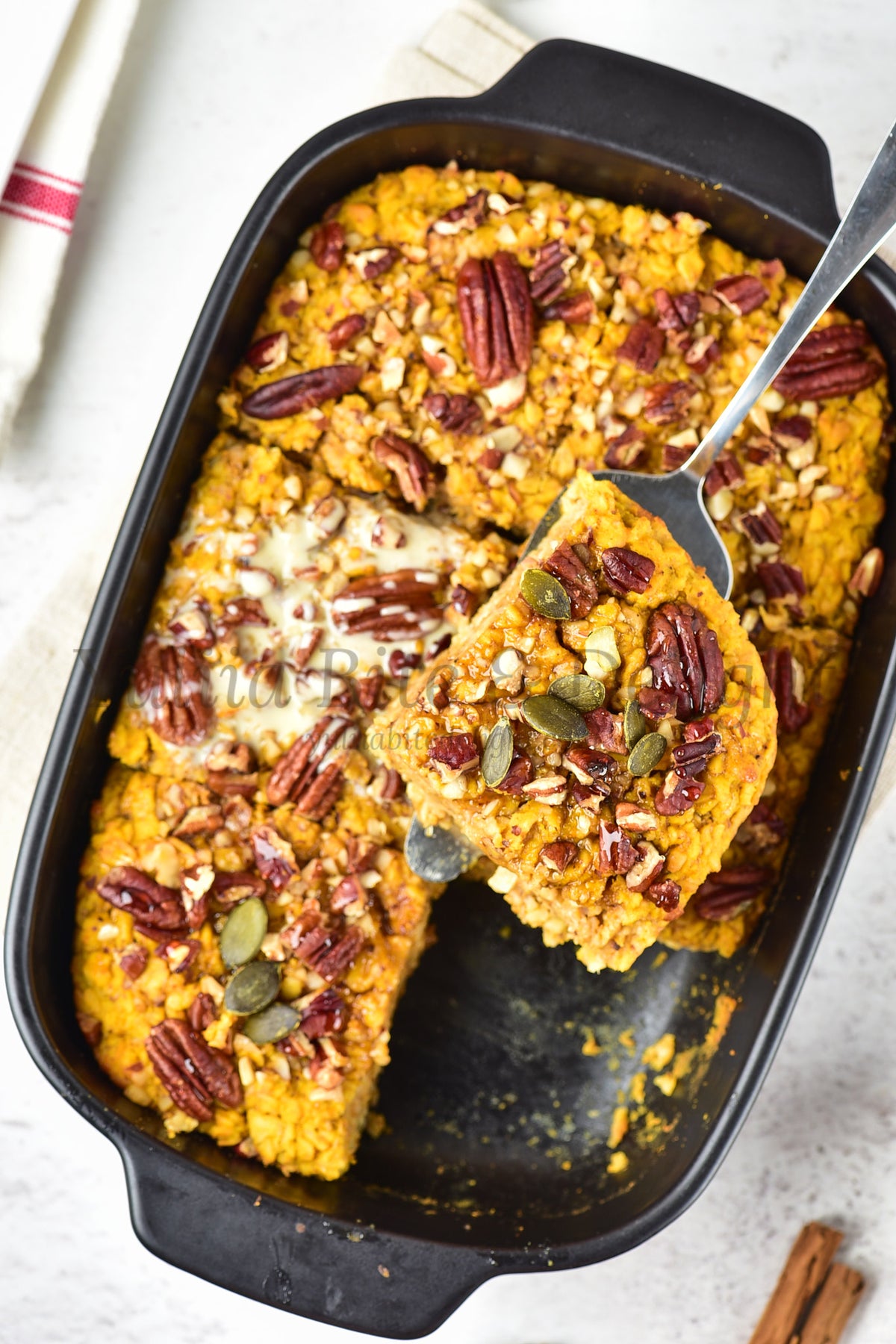 Pumpkin Baked Oatmeal - Set 5 of 5