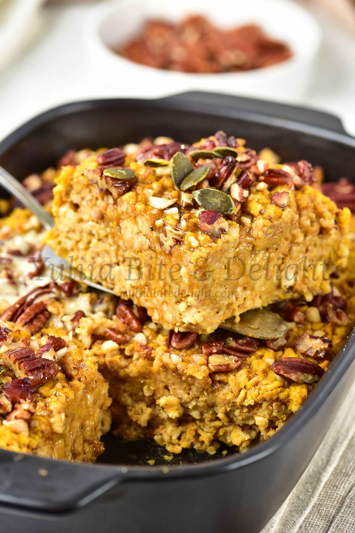 Pumpkin Baked Oatmeal - Set 5 of 5