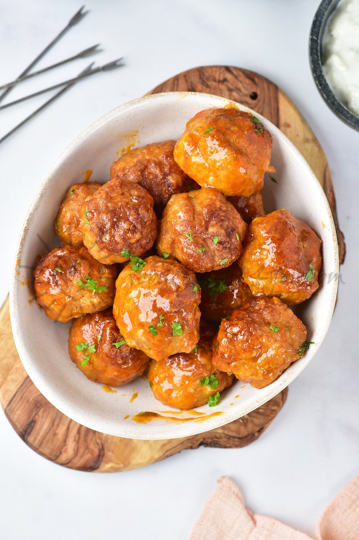 Buffalo Meatballs - Set 4 of 5