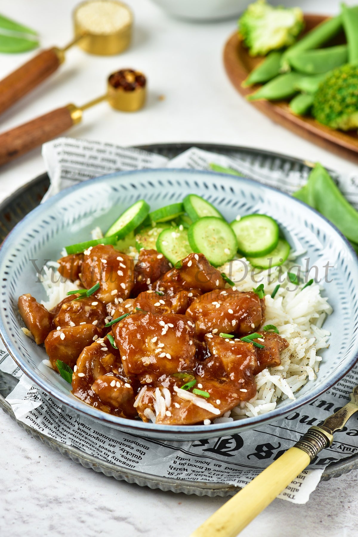 Teriyaki Chicken - Set 3 of 5
