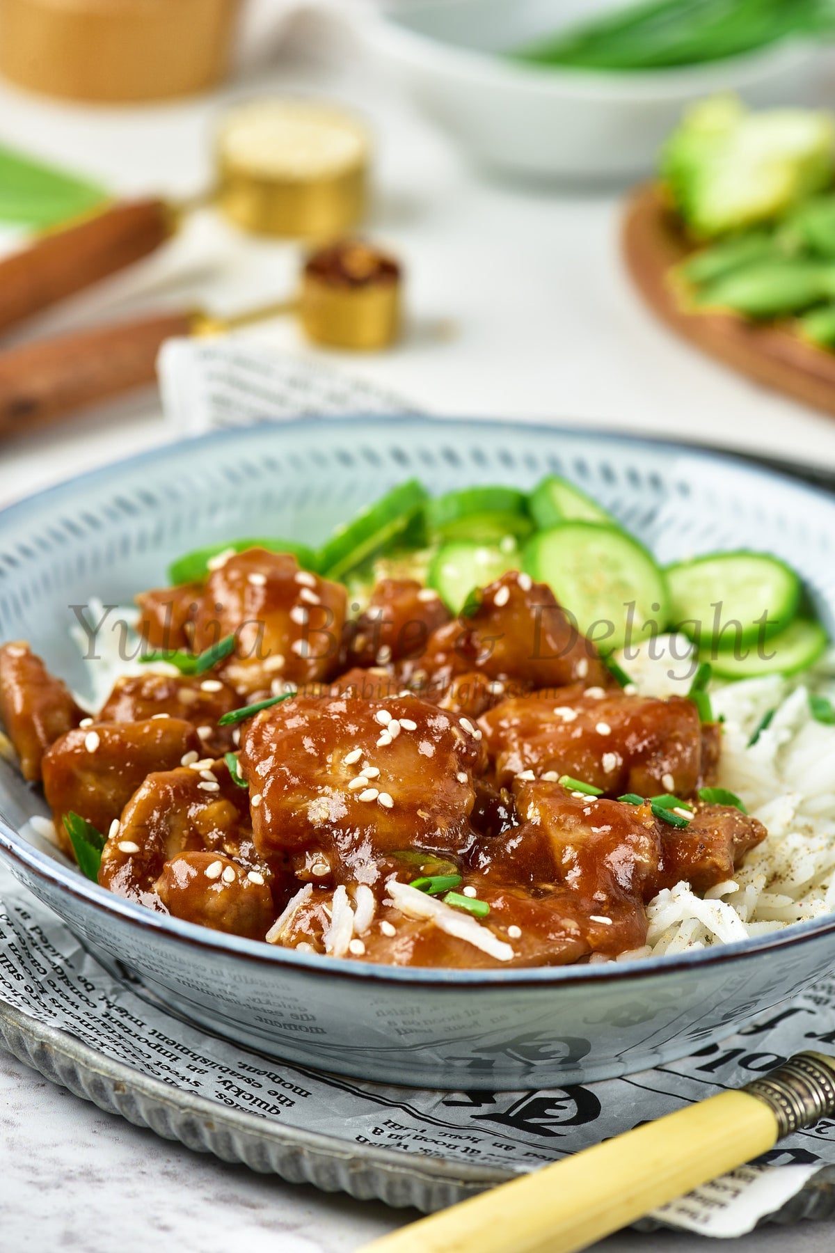 Teriyaki Chicken - Set 3 of 5