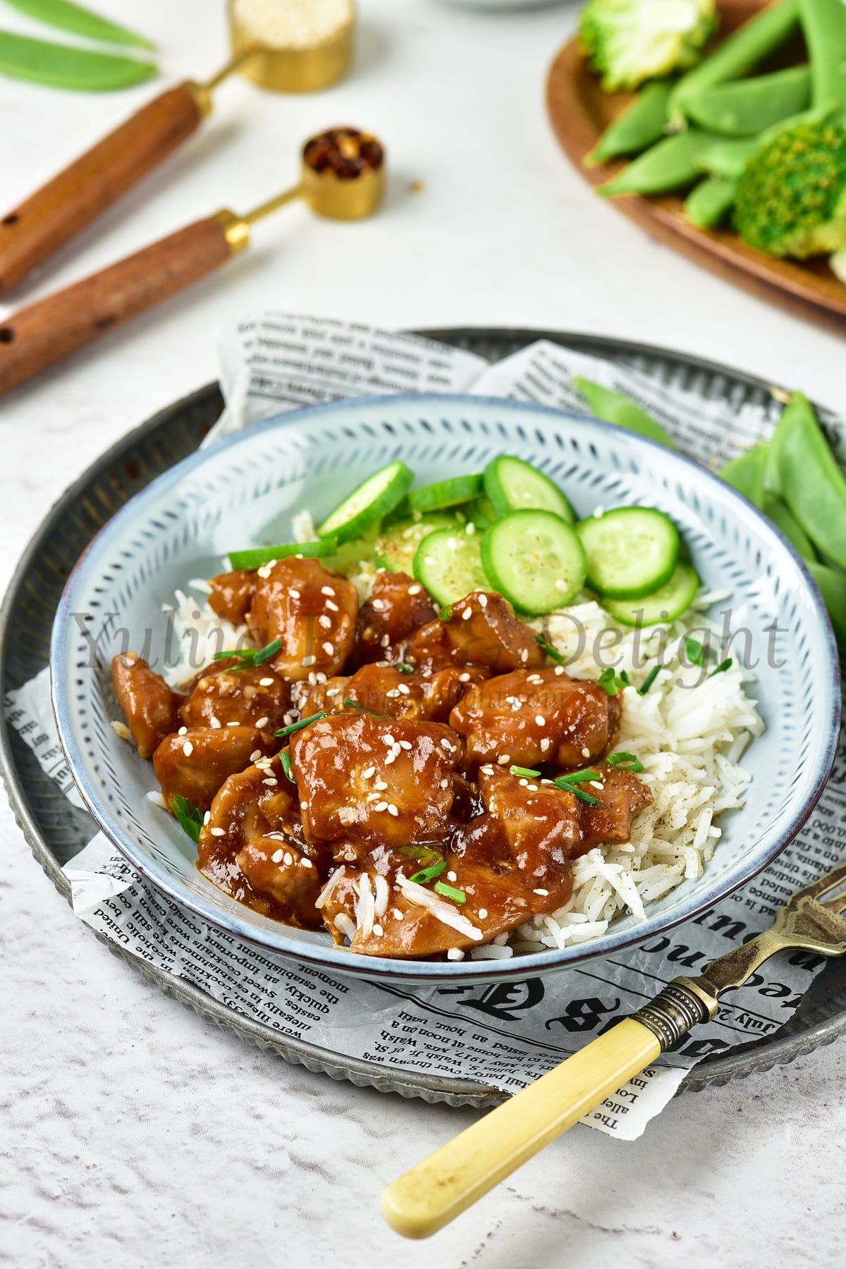 Teriyaki Chicken - Set 3 of 5