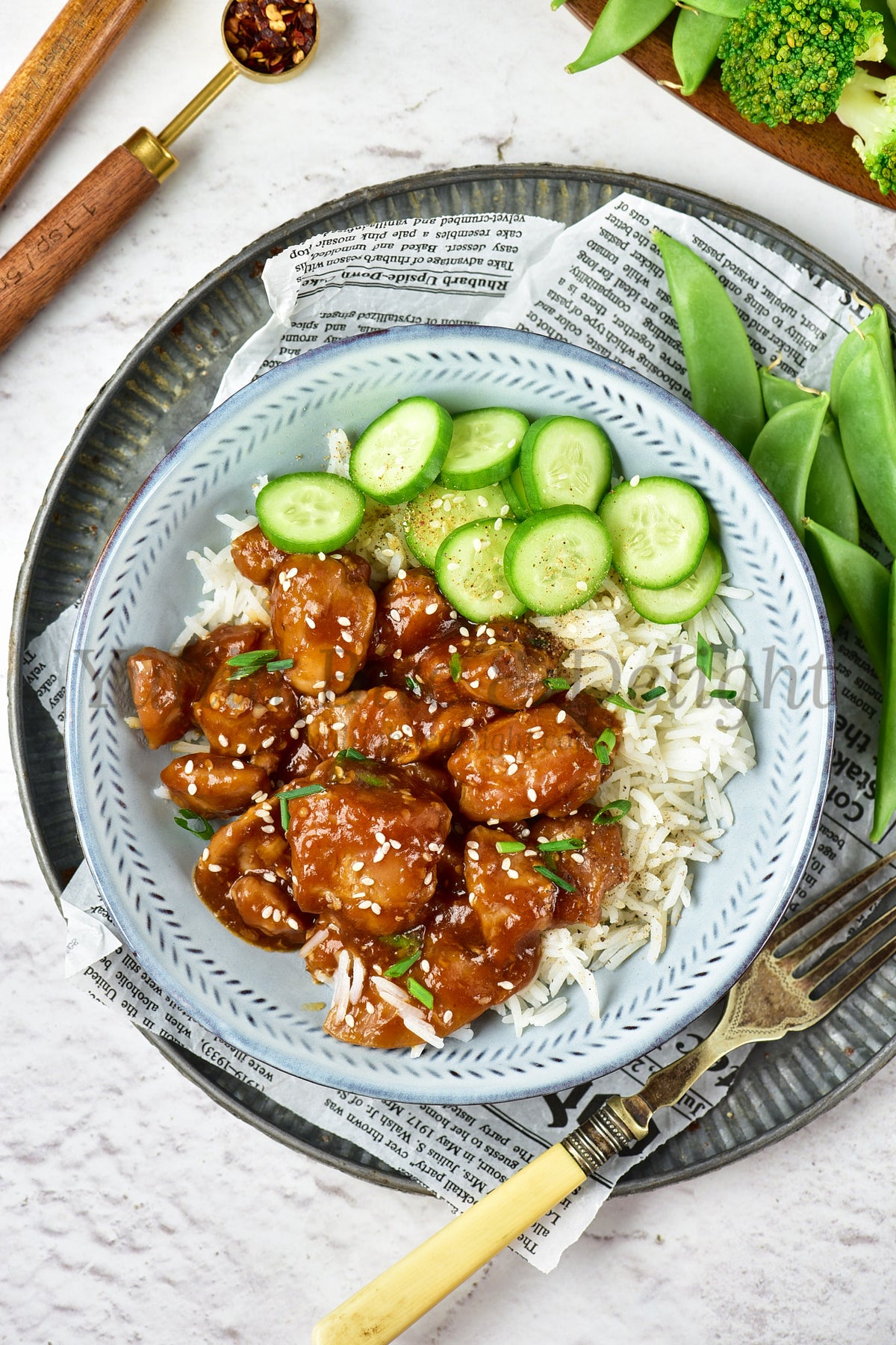 Teriyaki Chicken - Set 3 of 5