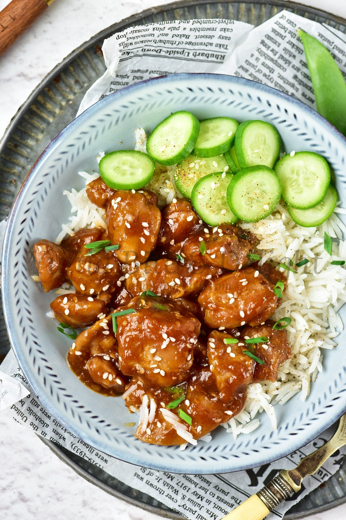 Teriyaki Chicken - Set 3 of 5