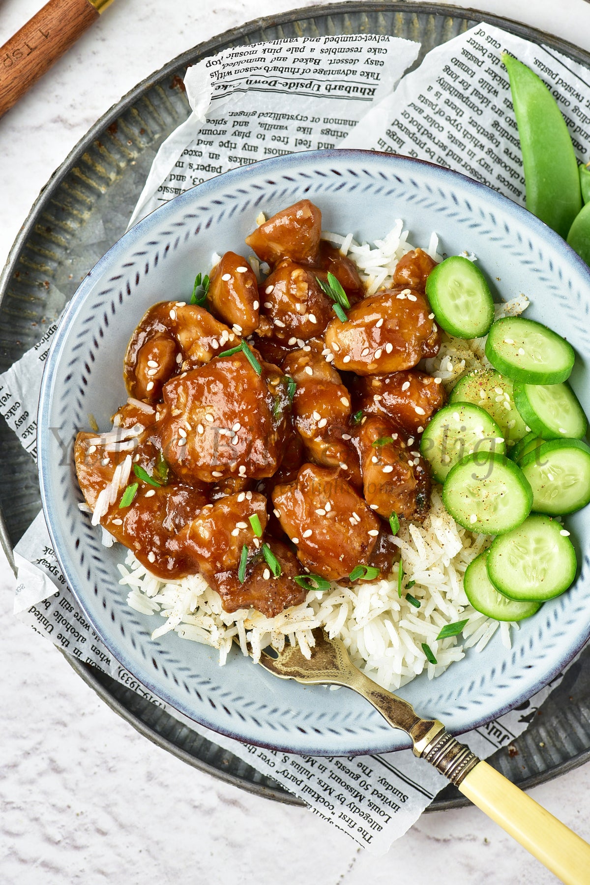 Teriyaki Chicken - Set 3 of 5