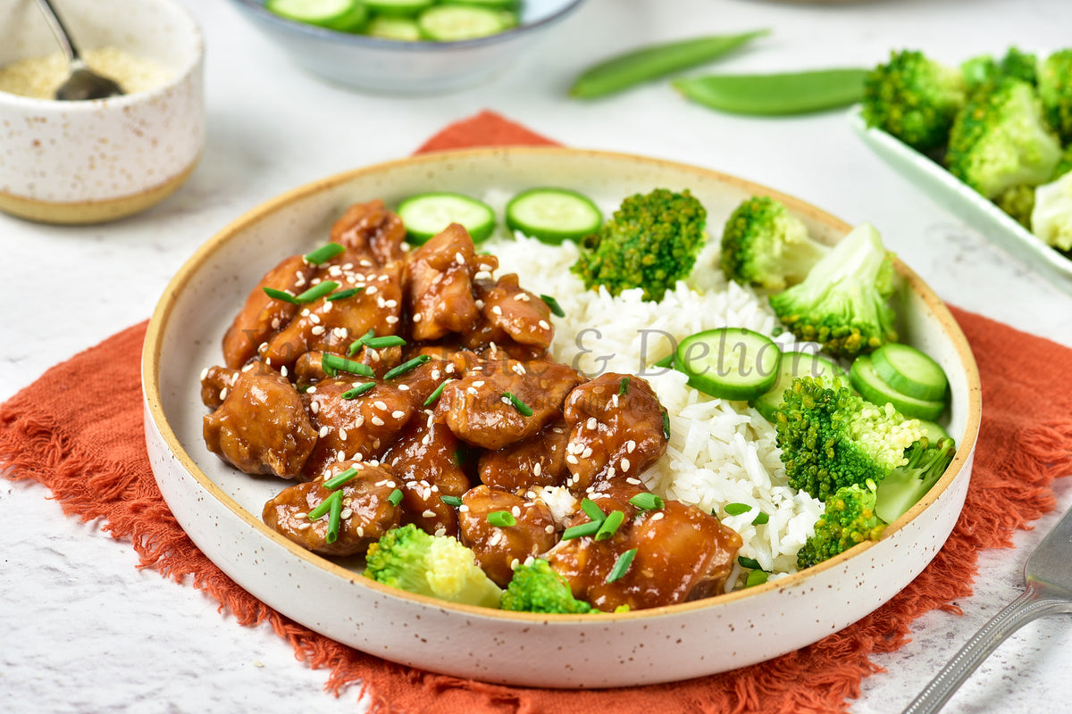 Teriyaki Chicken - Set 5 of 5