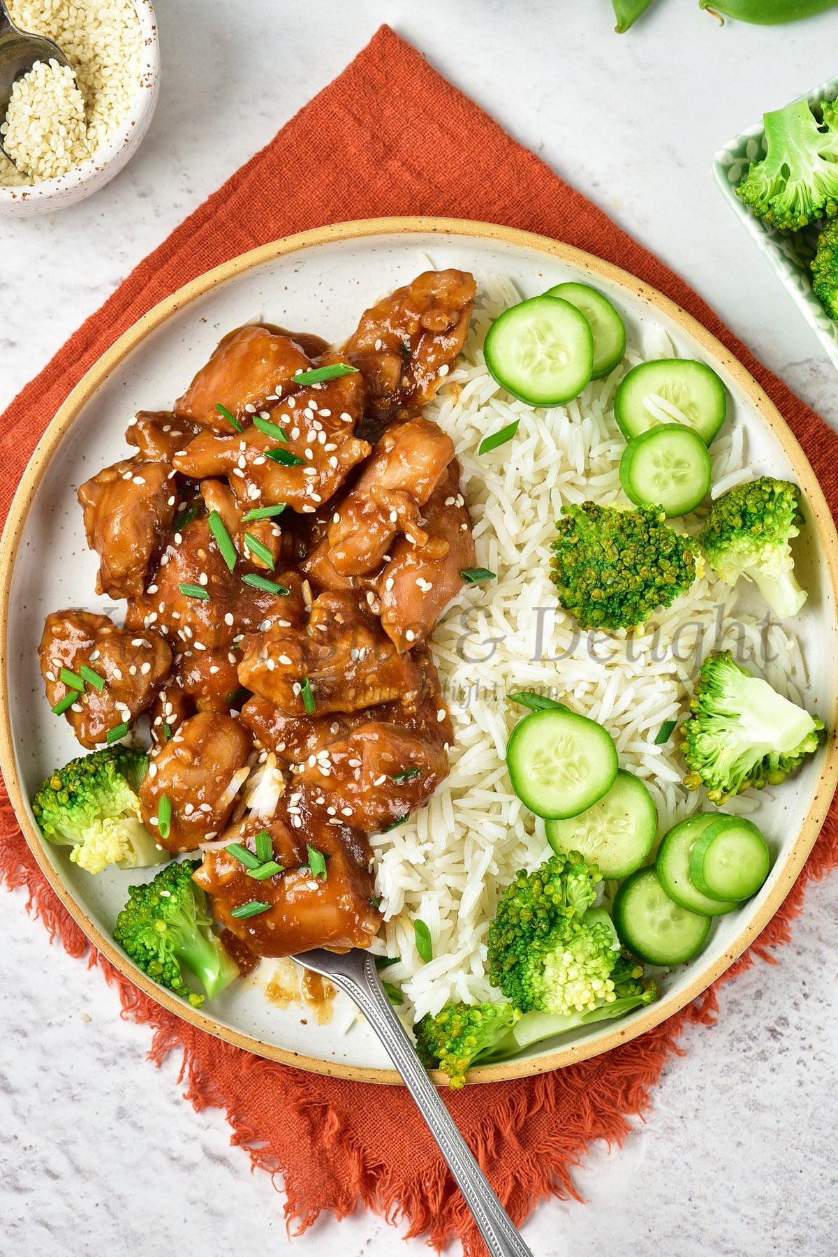 Teriyaki Chicken - Set 5 of 5