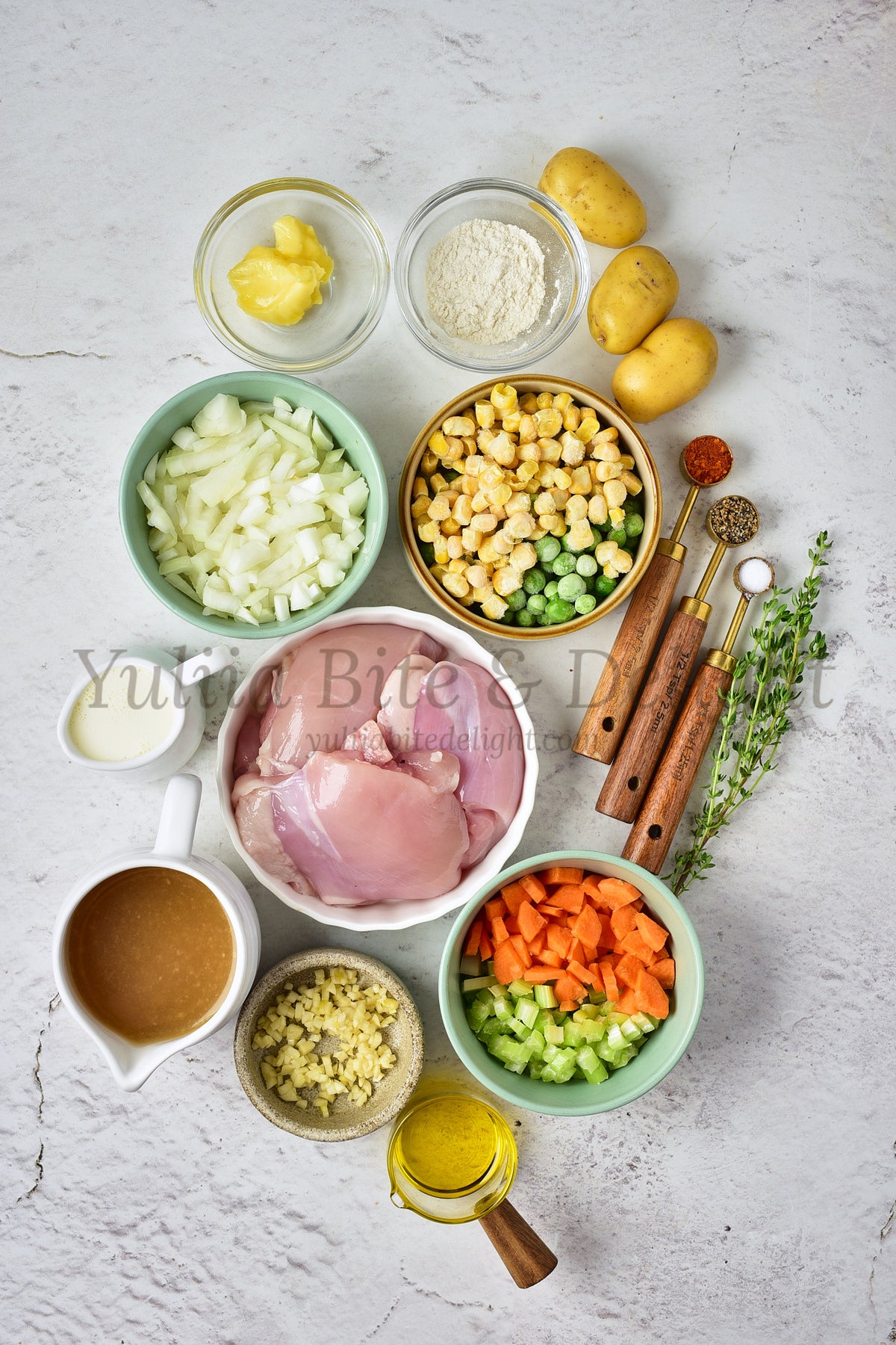 Creamy Chicken Soup - Set 2 of 5