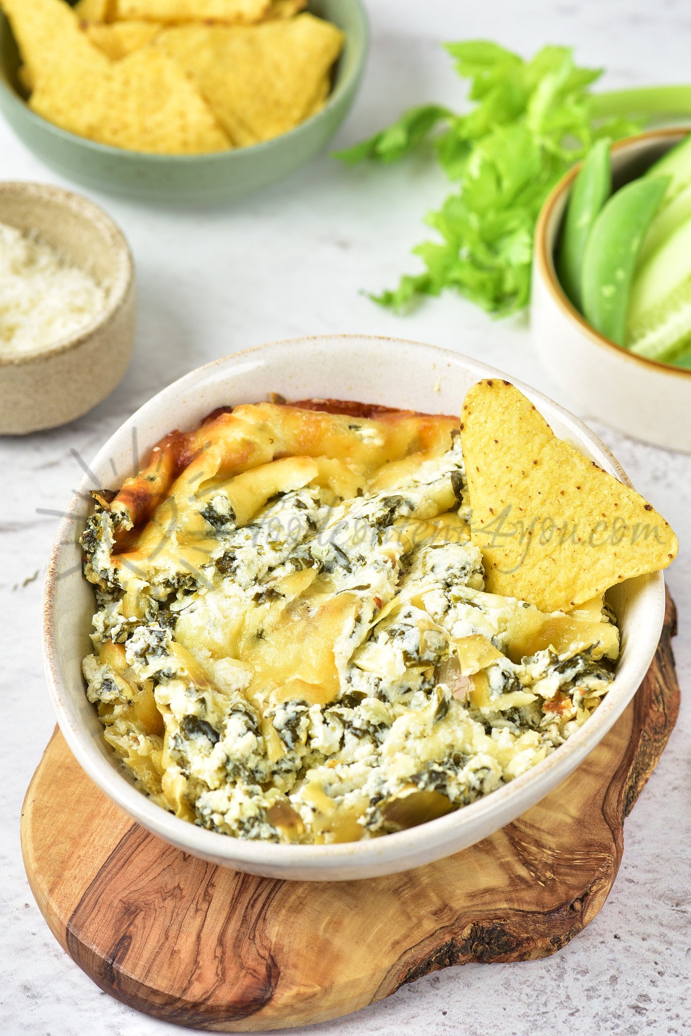 Spinach Artichoke Dip - Set 3 of 5