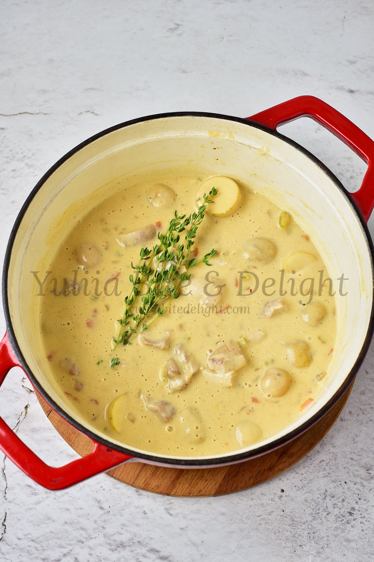 Creamy Chicken Soup - Set 2 of 5
