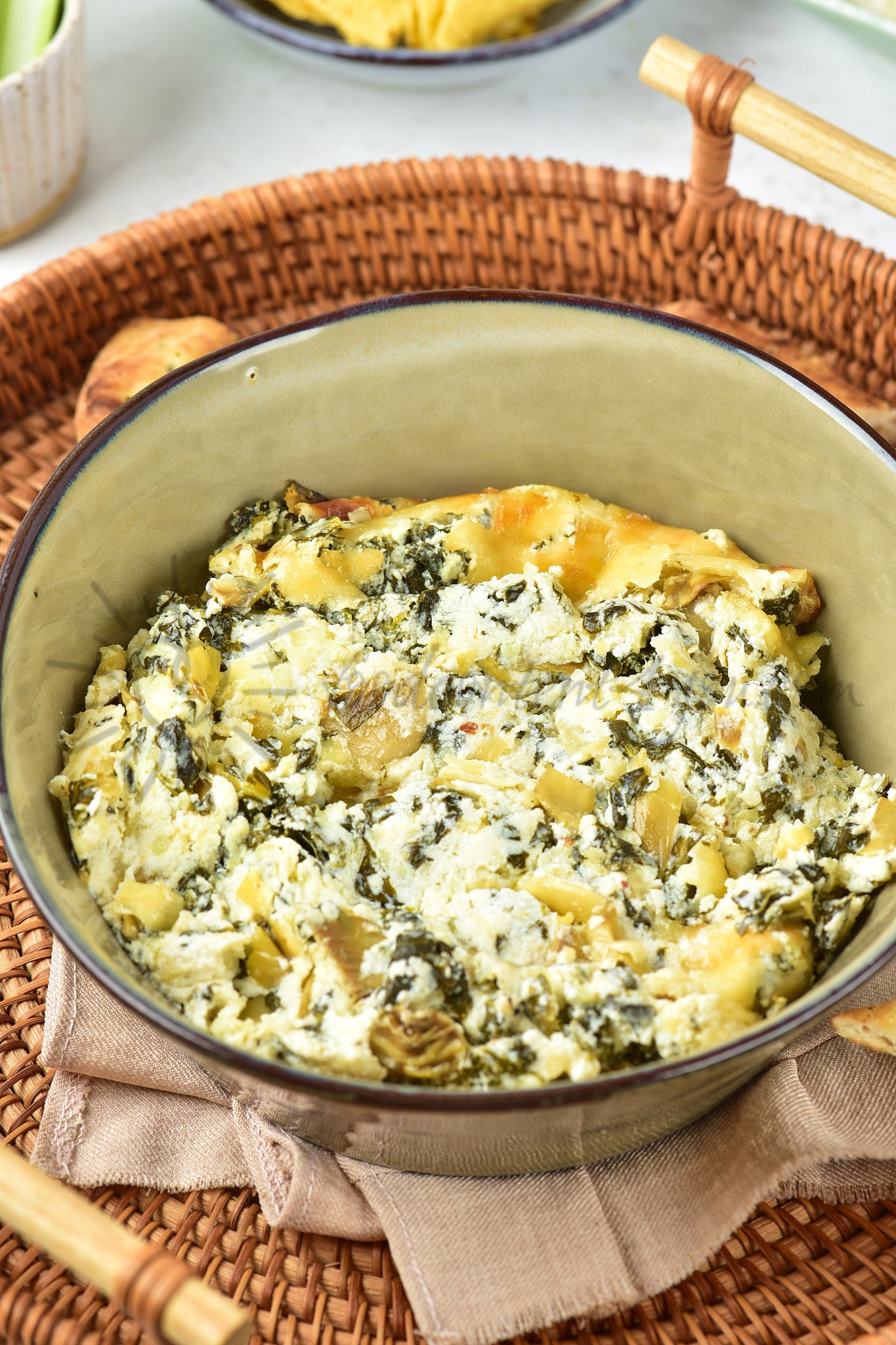 Spinach Artichoke Dip - Set 5 of 5