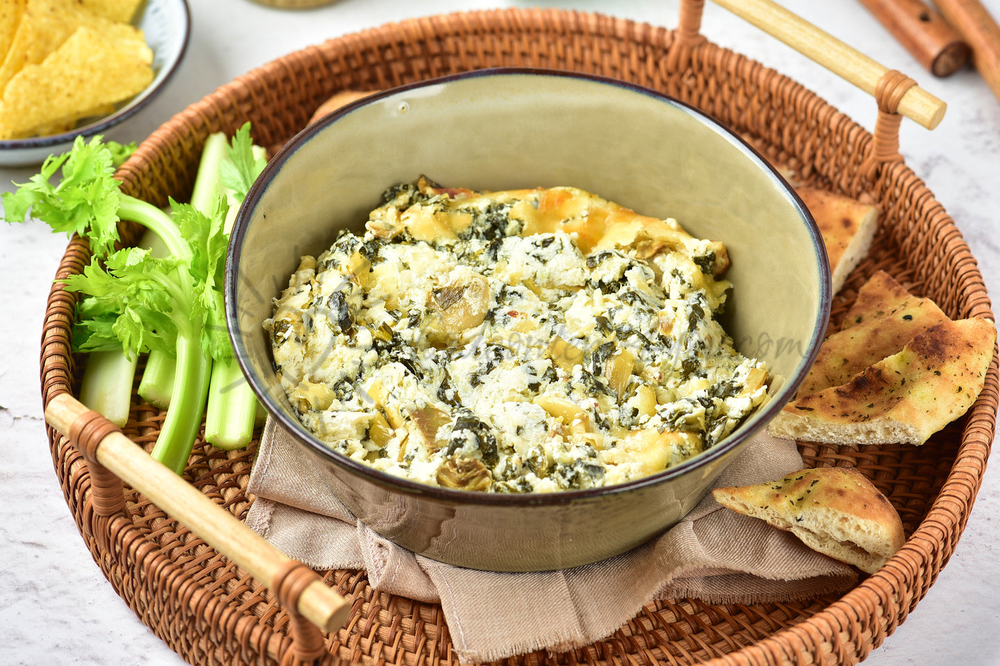 Spinach Artichoke Dip - Set 5 of 5