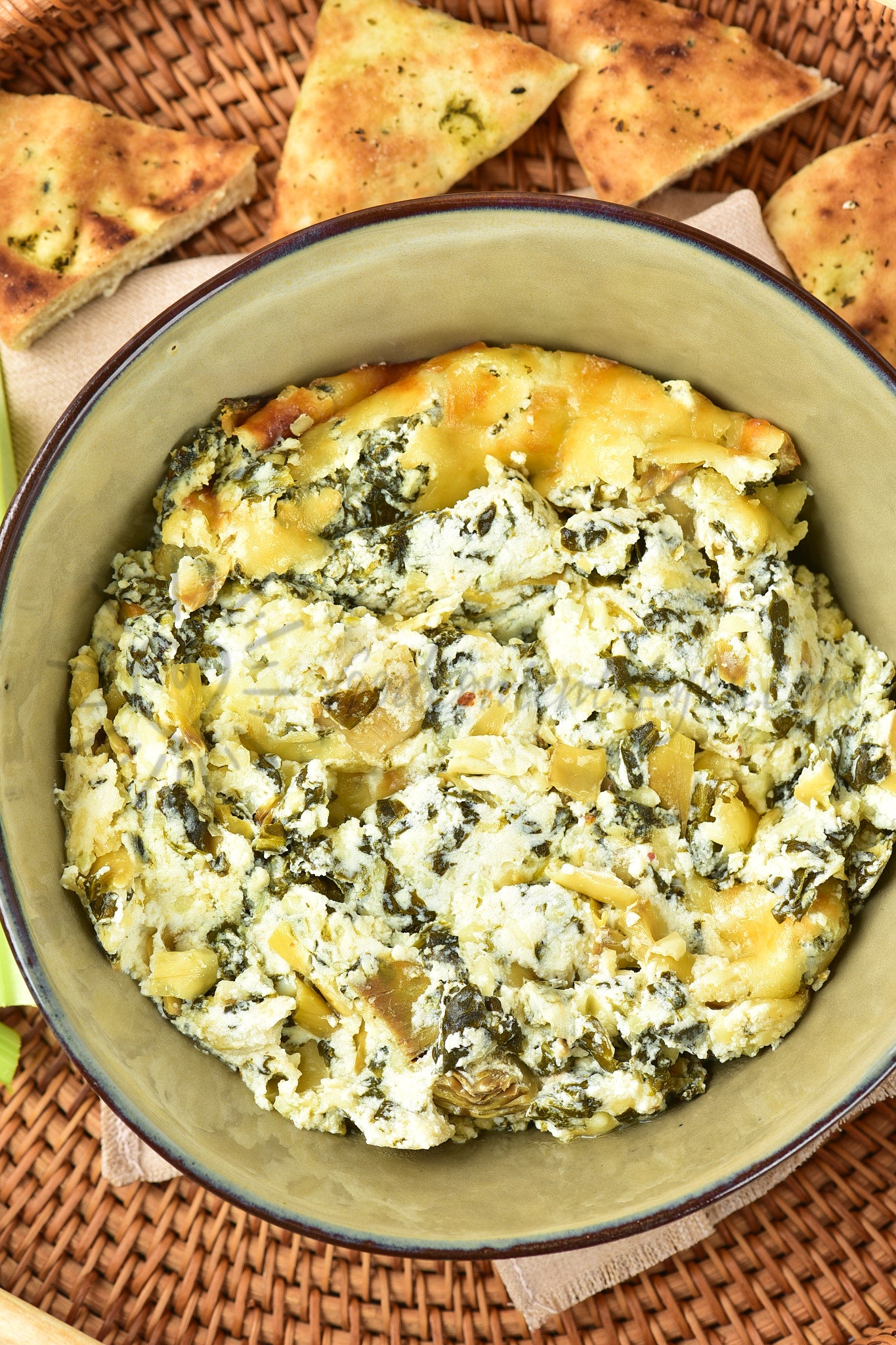 Spinach Artichoke Dip - Set 5 of 5