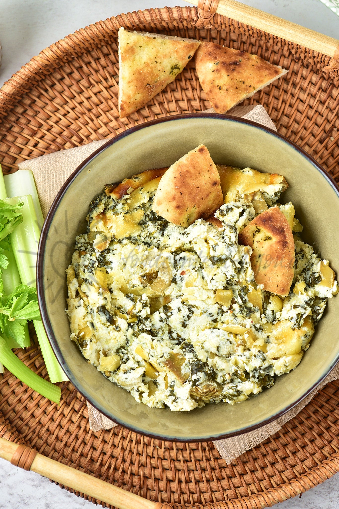 Spinach Artichoke Dip - Set 5 of 5
