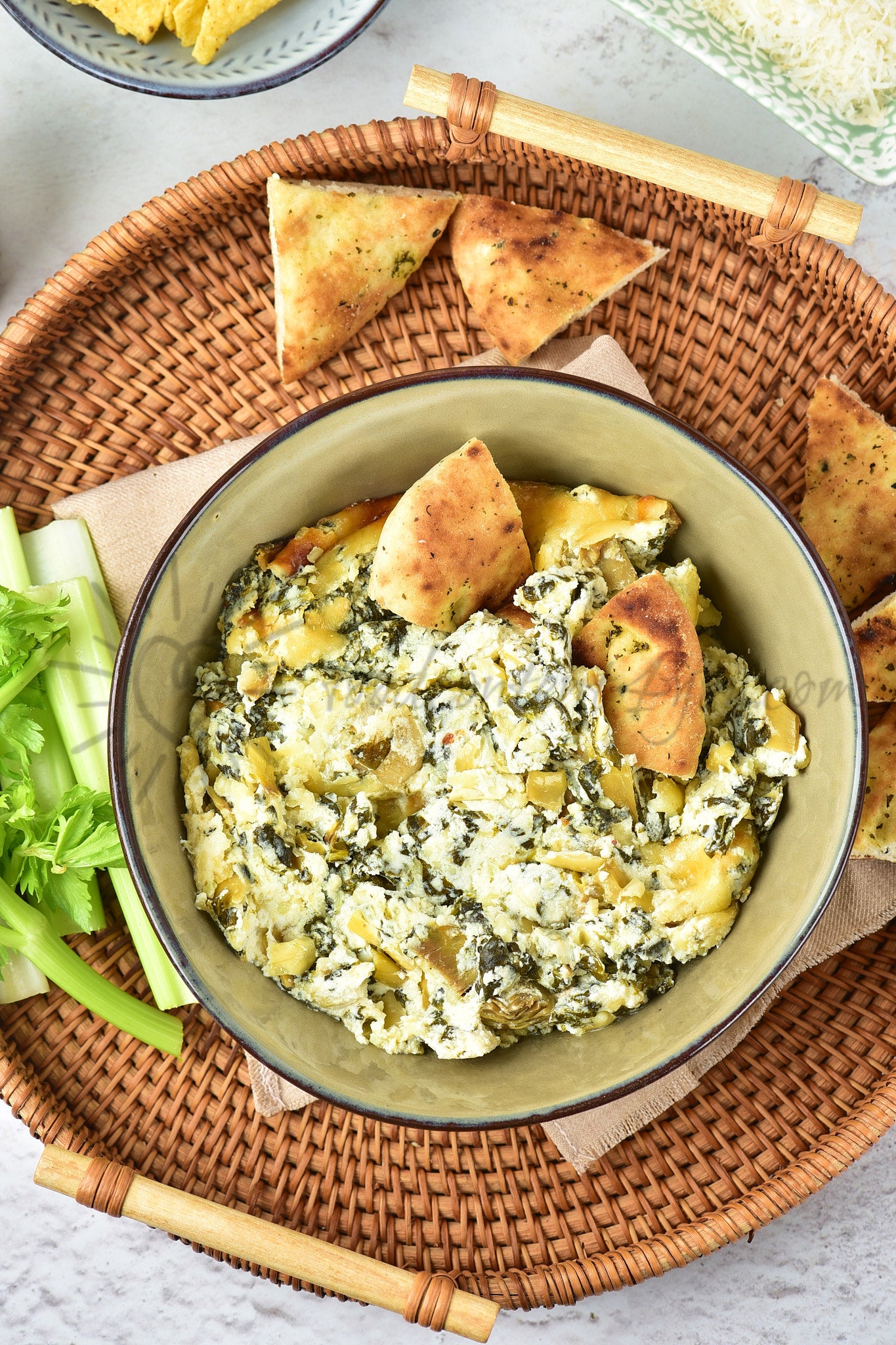 Spinach Artichoke Dip - Set 5 of 5