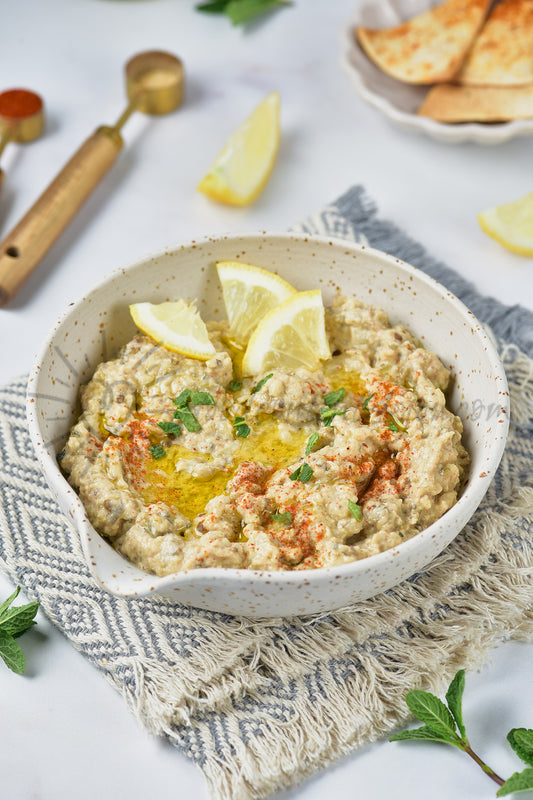 Baba Ganoush (Eggplant Dip) - Set 2 of 5