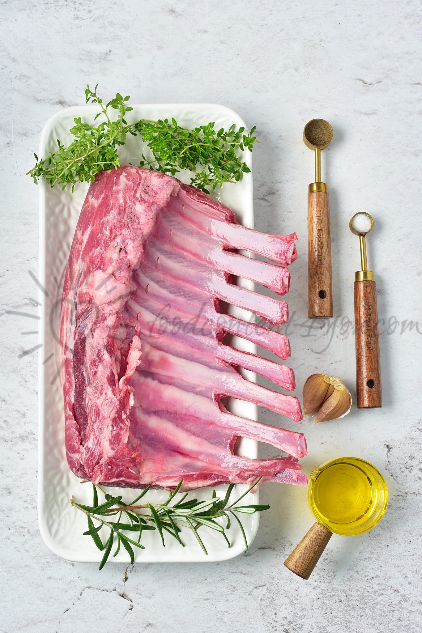Roasted Rack of Lamb - Set 2 of 5