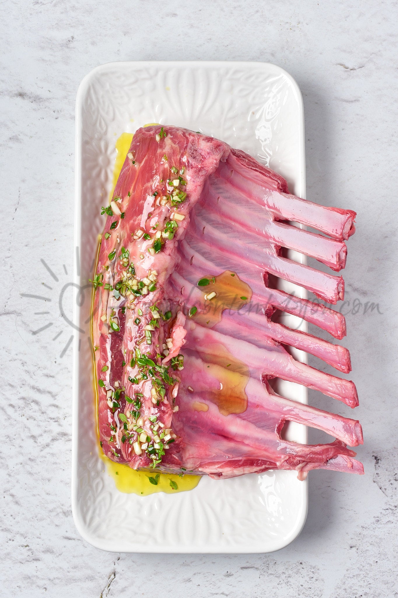 Roasted Rack of Lamb - Set 1 of 5