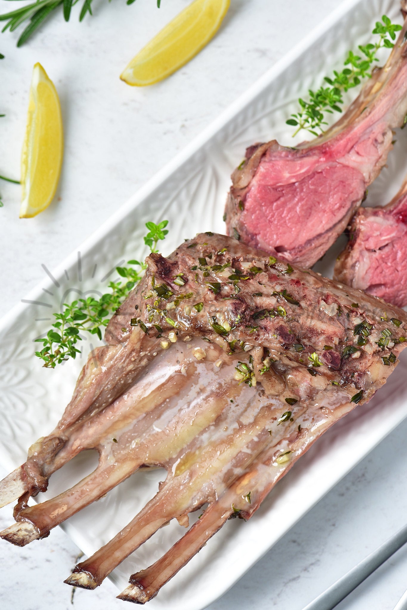 Roasted Rack of Lamb - Set 1 of 5