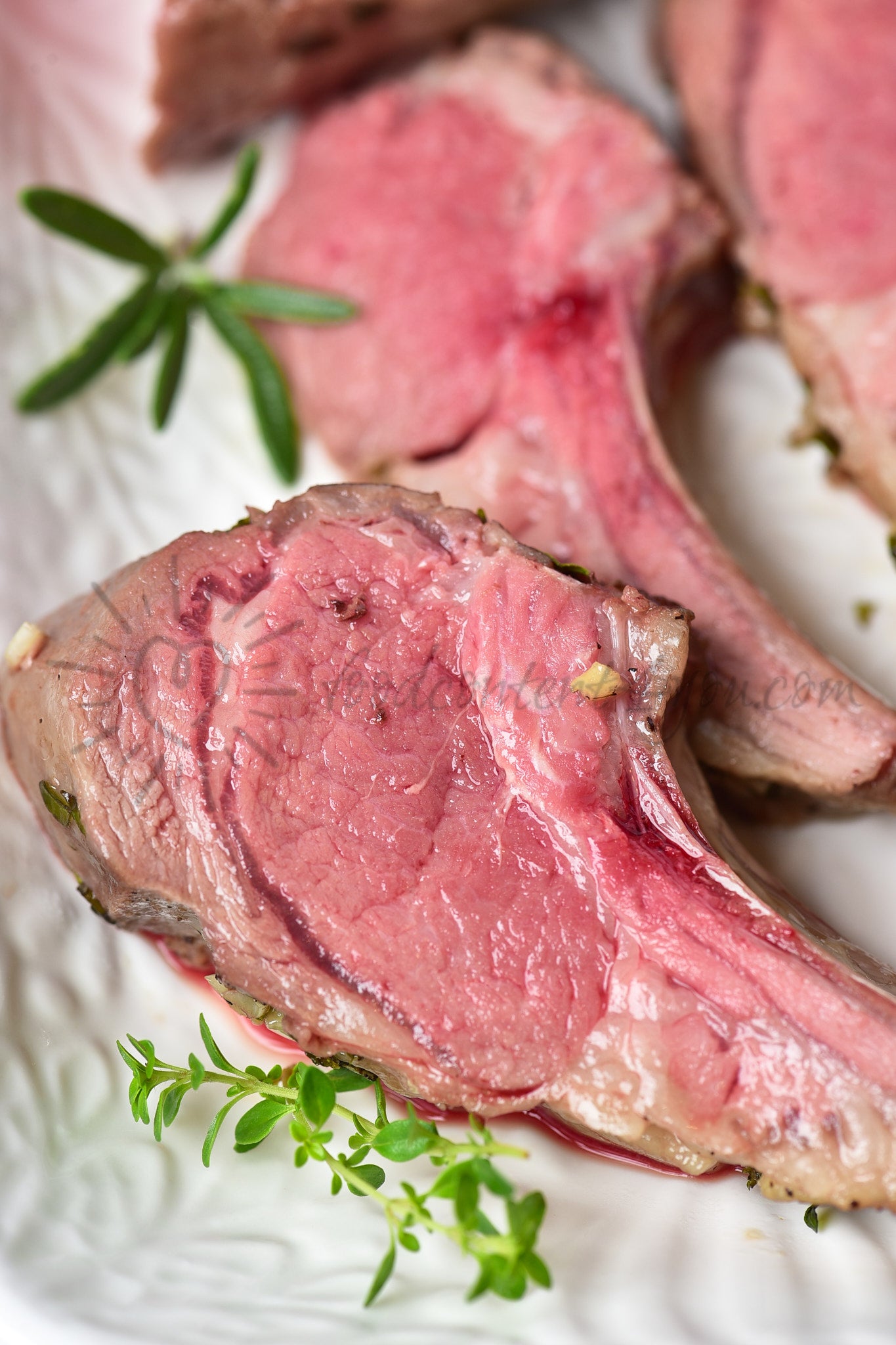 Roasted Rack of Lamb - Set 1 of 5