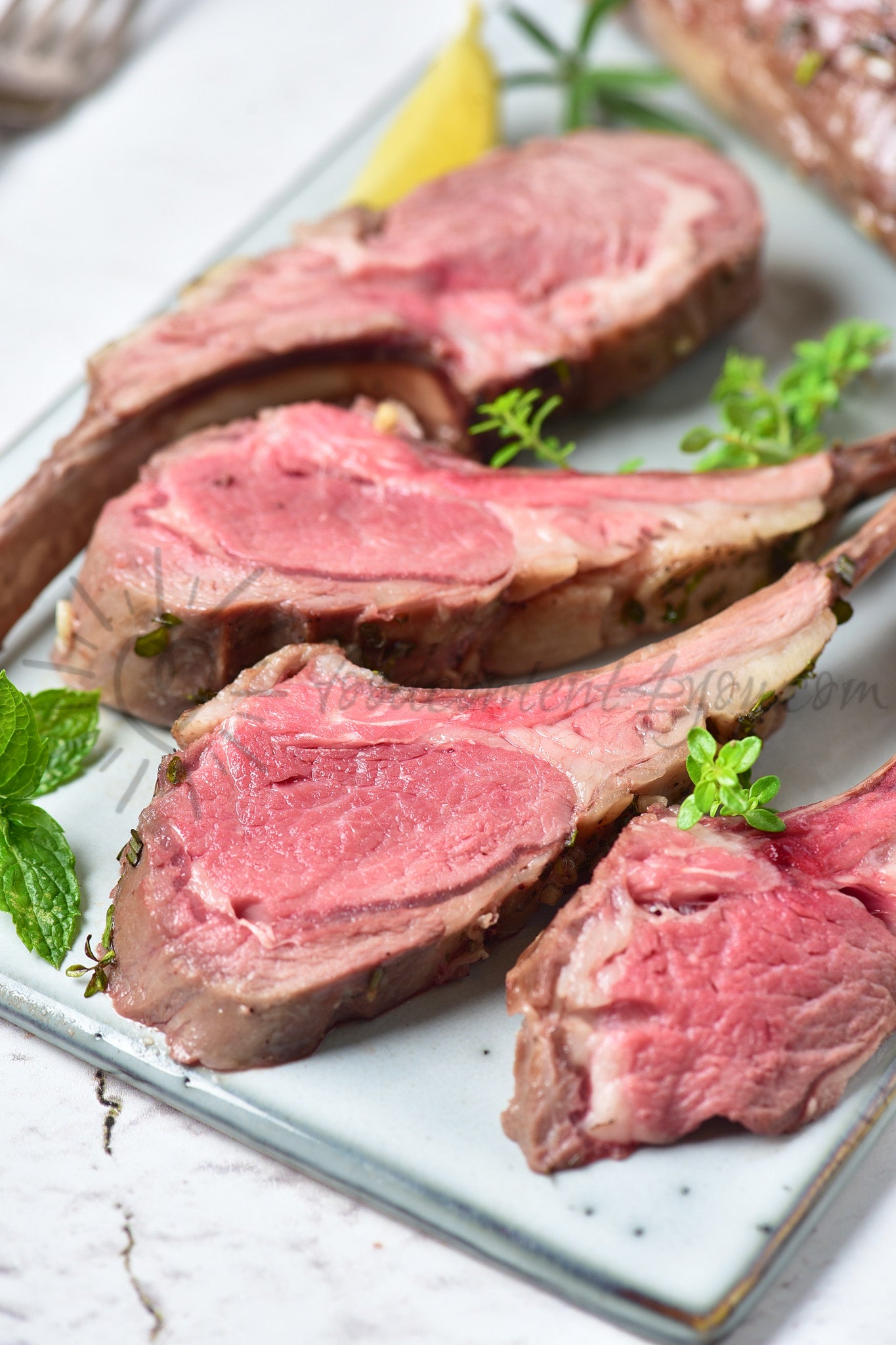 Roasted Rack of Lamb - Set 2 of 5