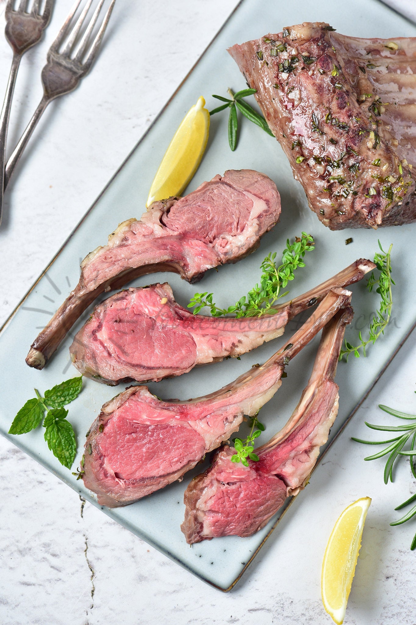 Roasted Rack of Lamb - Set 2 of 5