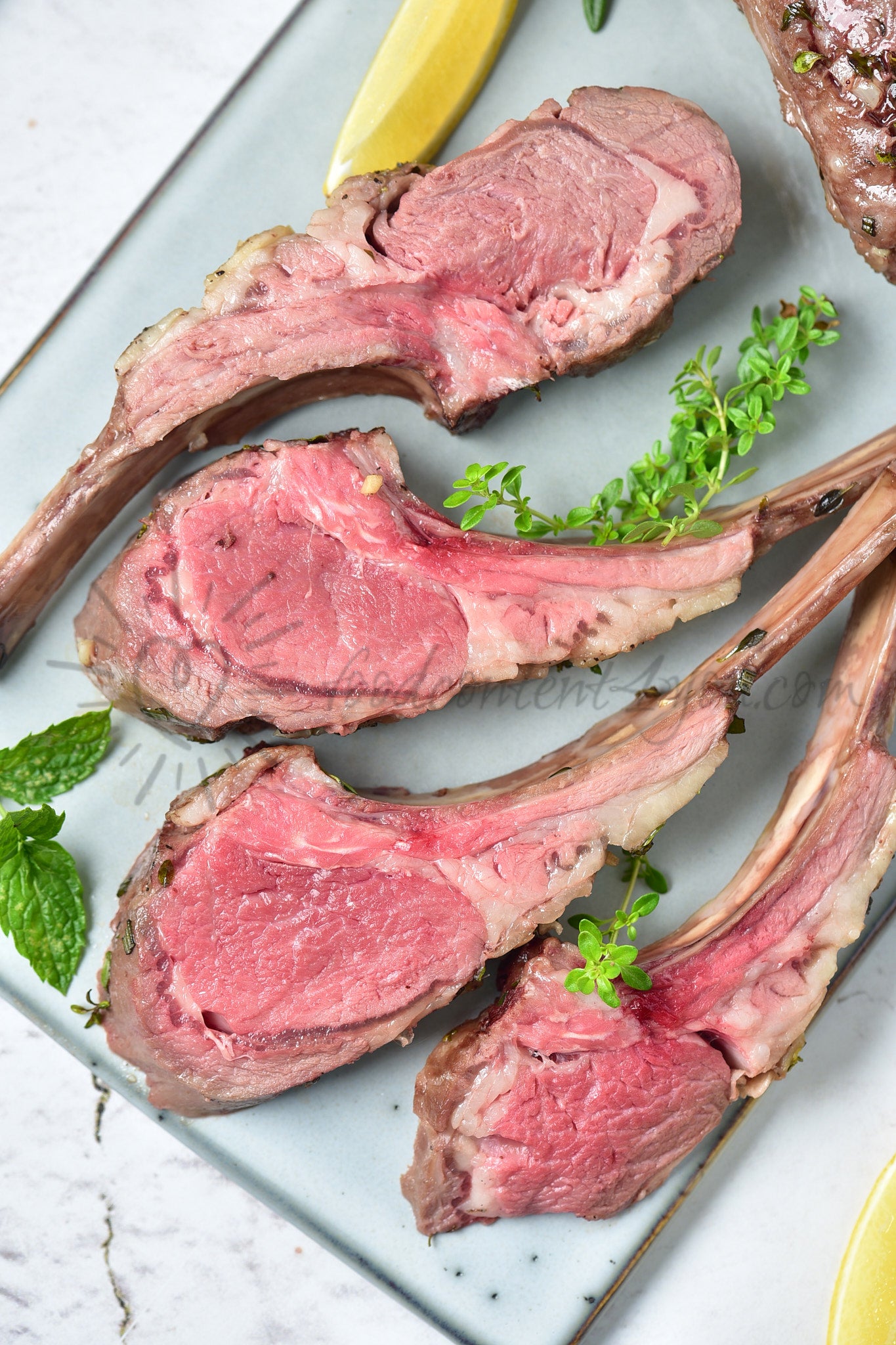 Roasted Rack of Lamb - Set 2 of 5