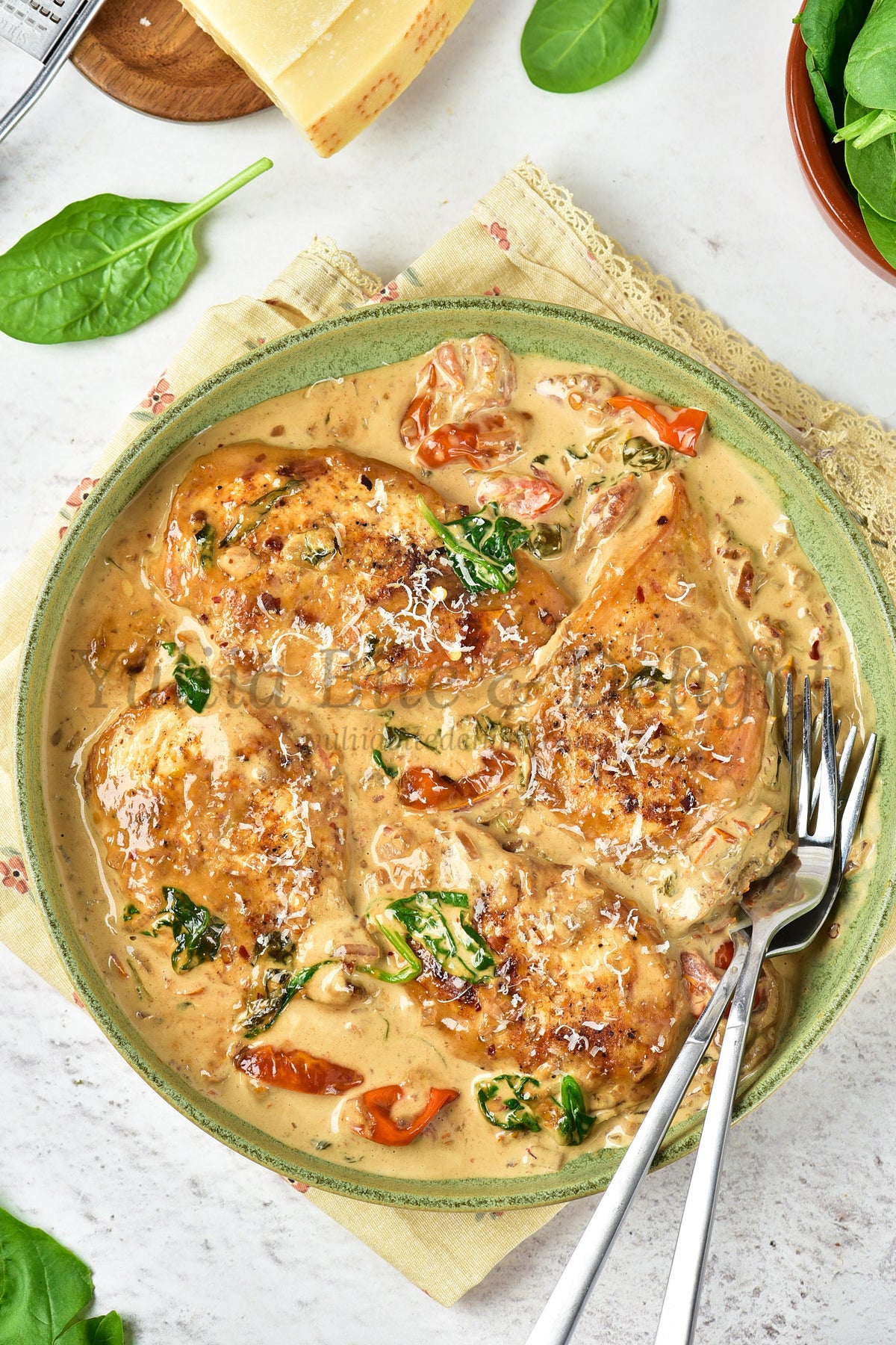 Tuscan Chicken - Set 4 of 5