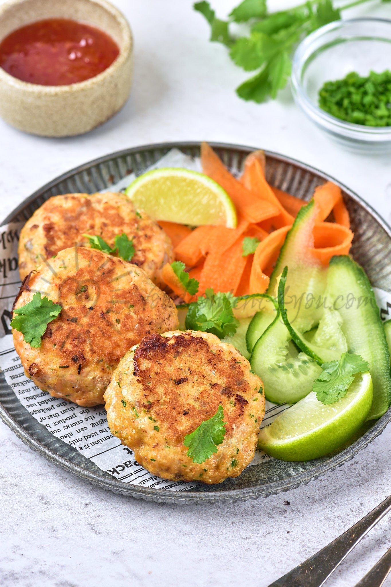 Thai Salmon Fish Cakes - Set 1 of 5